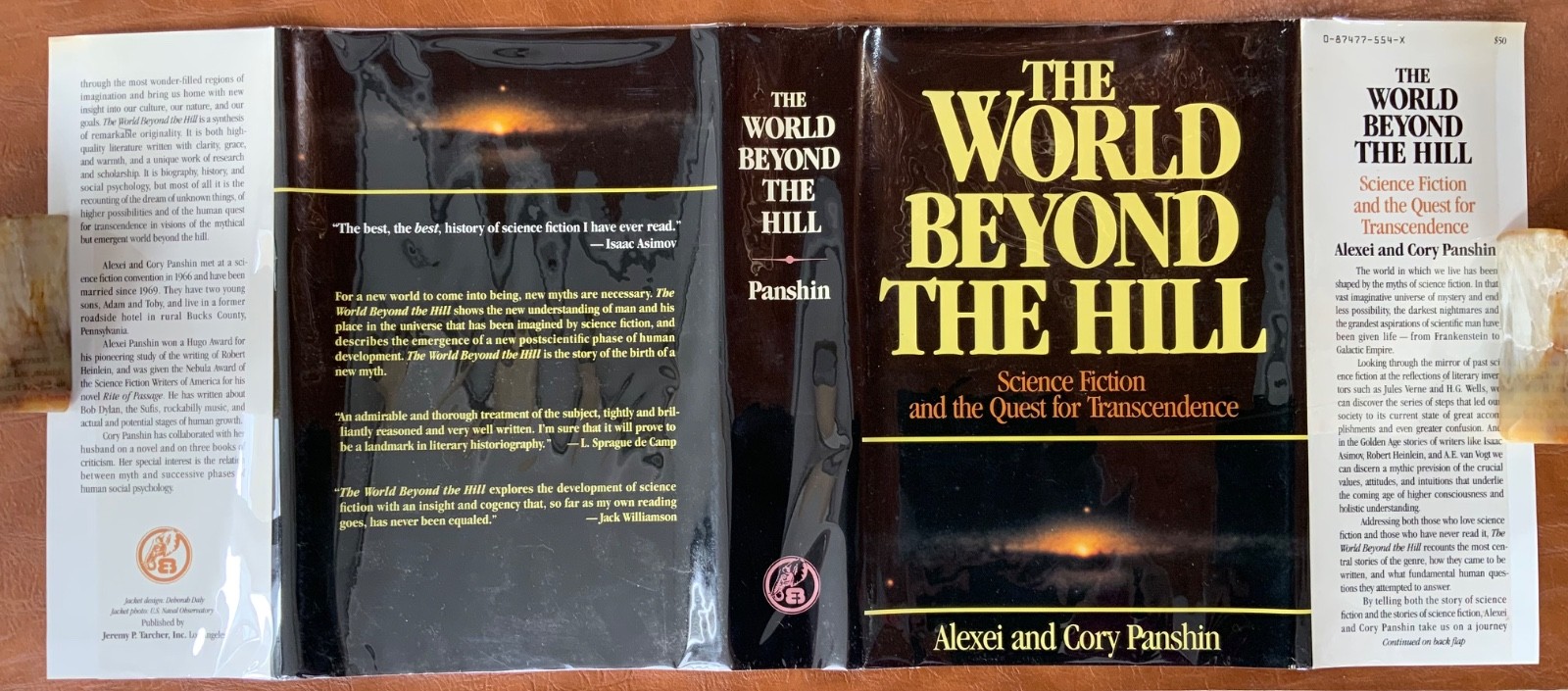 1989 World Beyond the Hill Alexei & Cory Panshin Inscribed Numbered 1st Edition