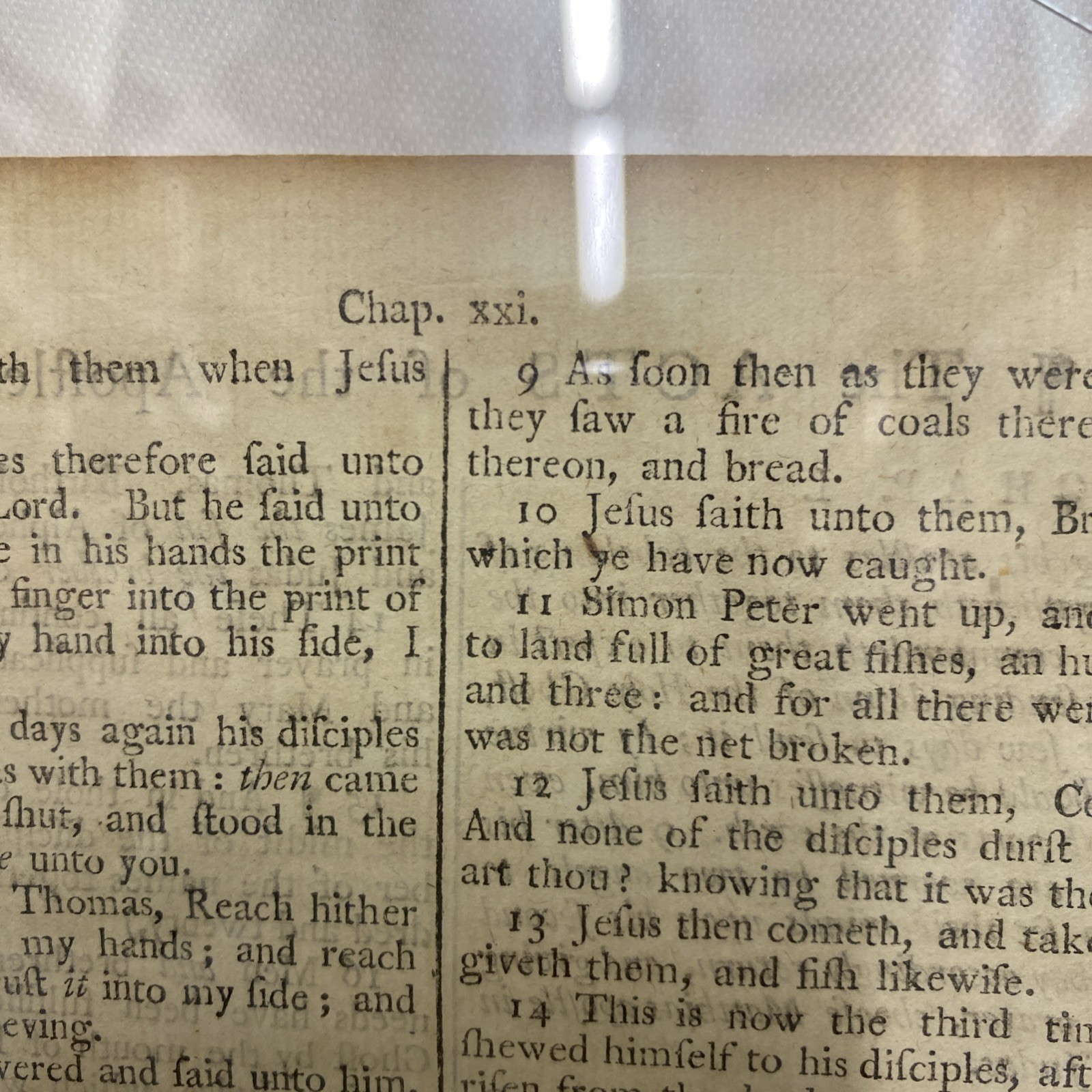 1578 Geneva Bible Leaf, First Pulpit Folio printed in England The Acts Of The
