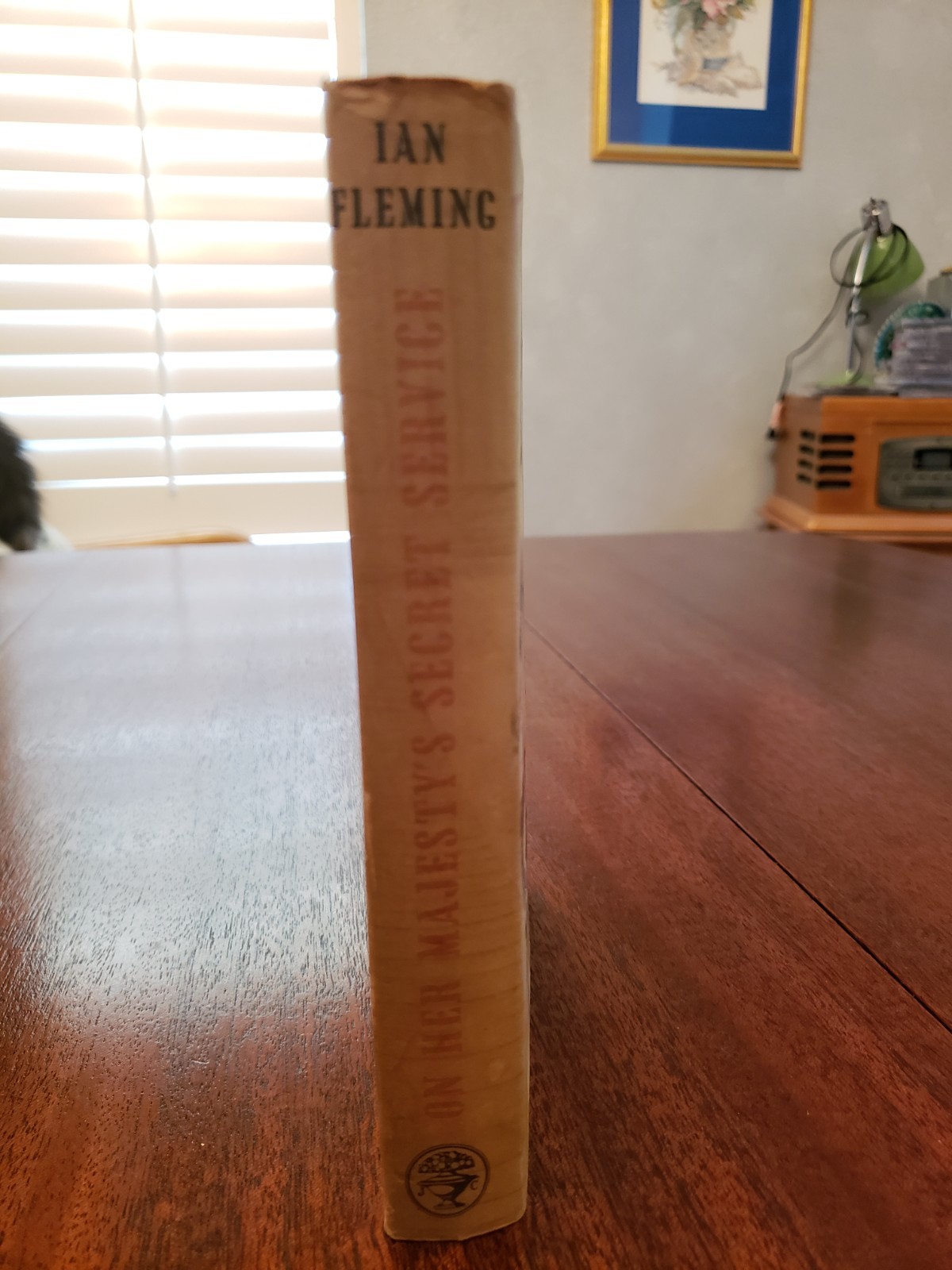 On Her Majesty’s Secret Service by Ian Fleming 1st edition, 1st impression U.K.