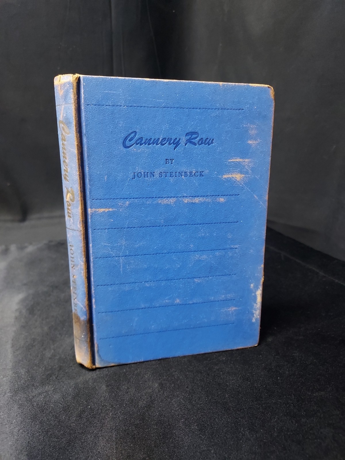 Cannery Row 1945 First Edition Book John Steinbeck Hardback Blue Viking Press