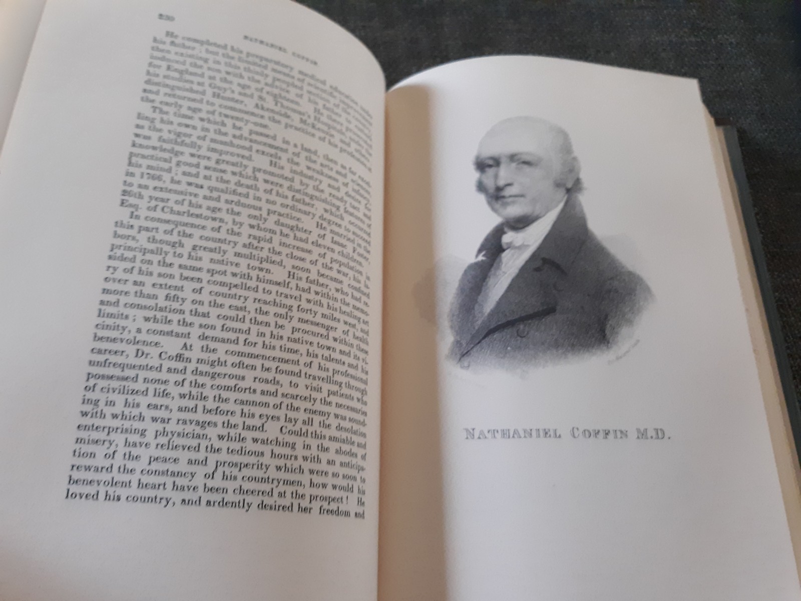 American Medical Biography, James Thacher, 1967 HC 2 Vol. Reprint X-lib.