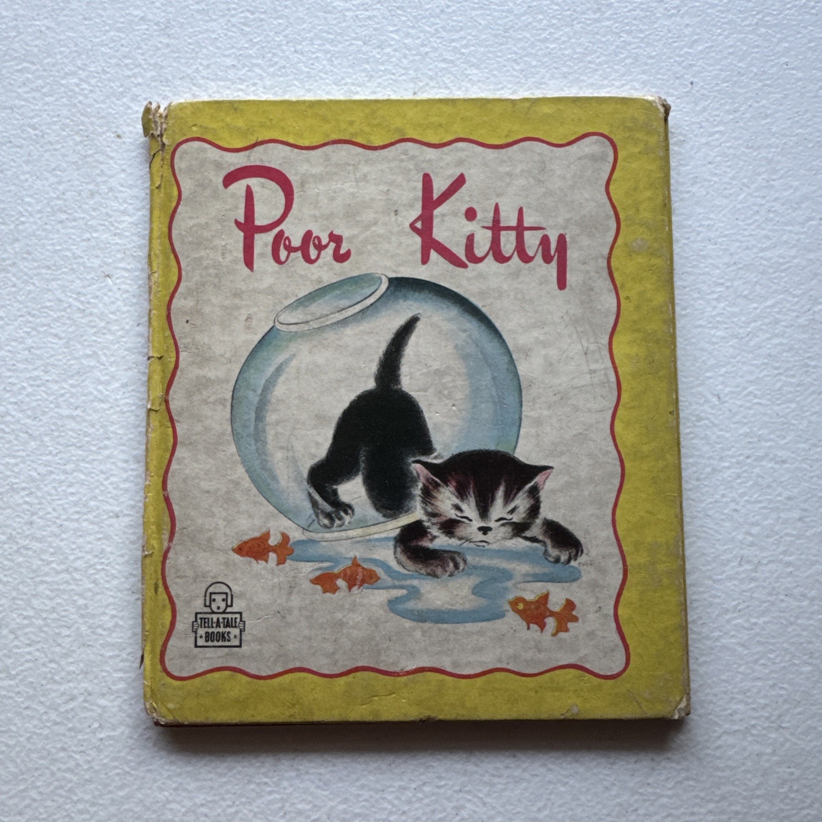 Poor Kitty By Elizabeth Tedder 1945 Vintage Kids Book Whitman Publishing Company