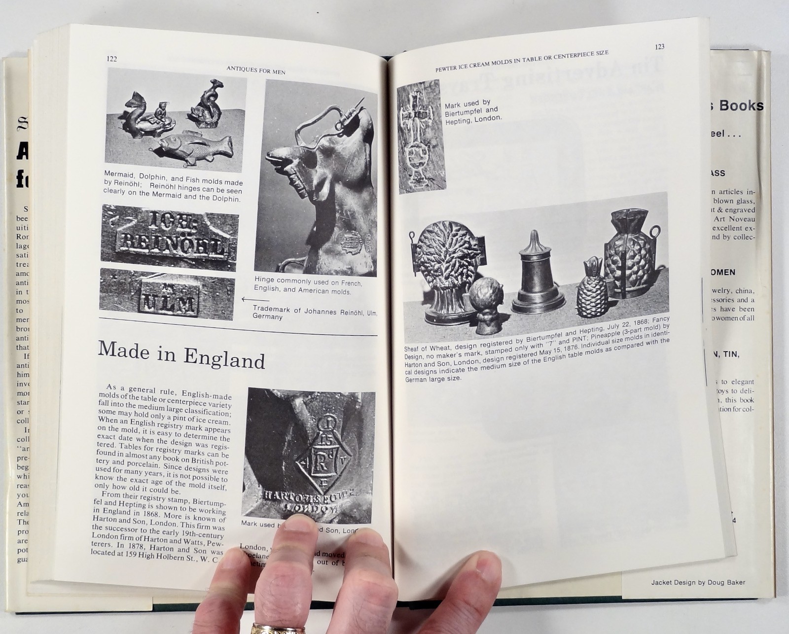 1974 Revi SPINNING WHEEL’S ANTIQUES FOR MEN collecting guide HC/DJ tobacciana &c