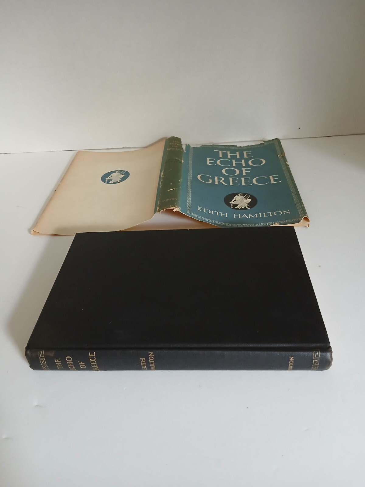 The Echo of Greece by Edith Hamilton Hardcover 1957 224 pages