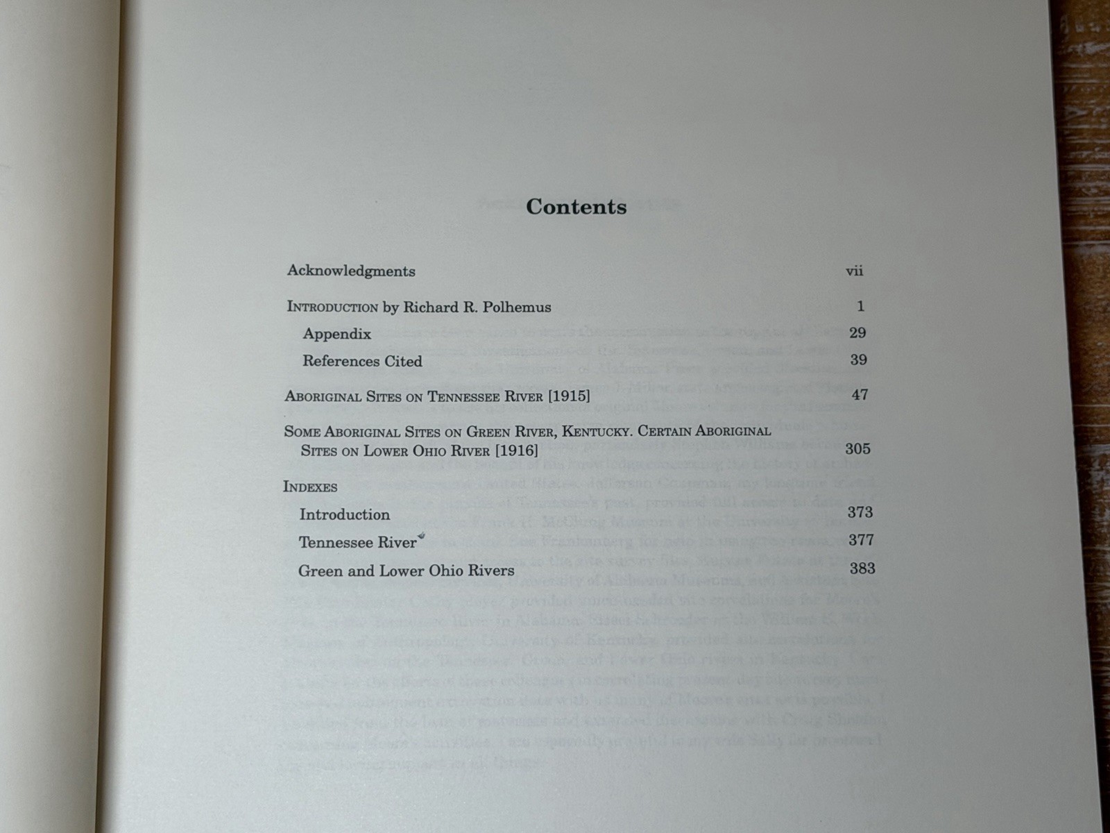 Tennessee, Green, And Lower Ohio Rivers Expeditions of Clarence Moore PB 2002