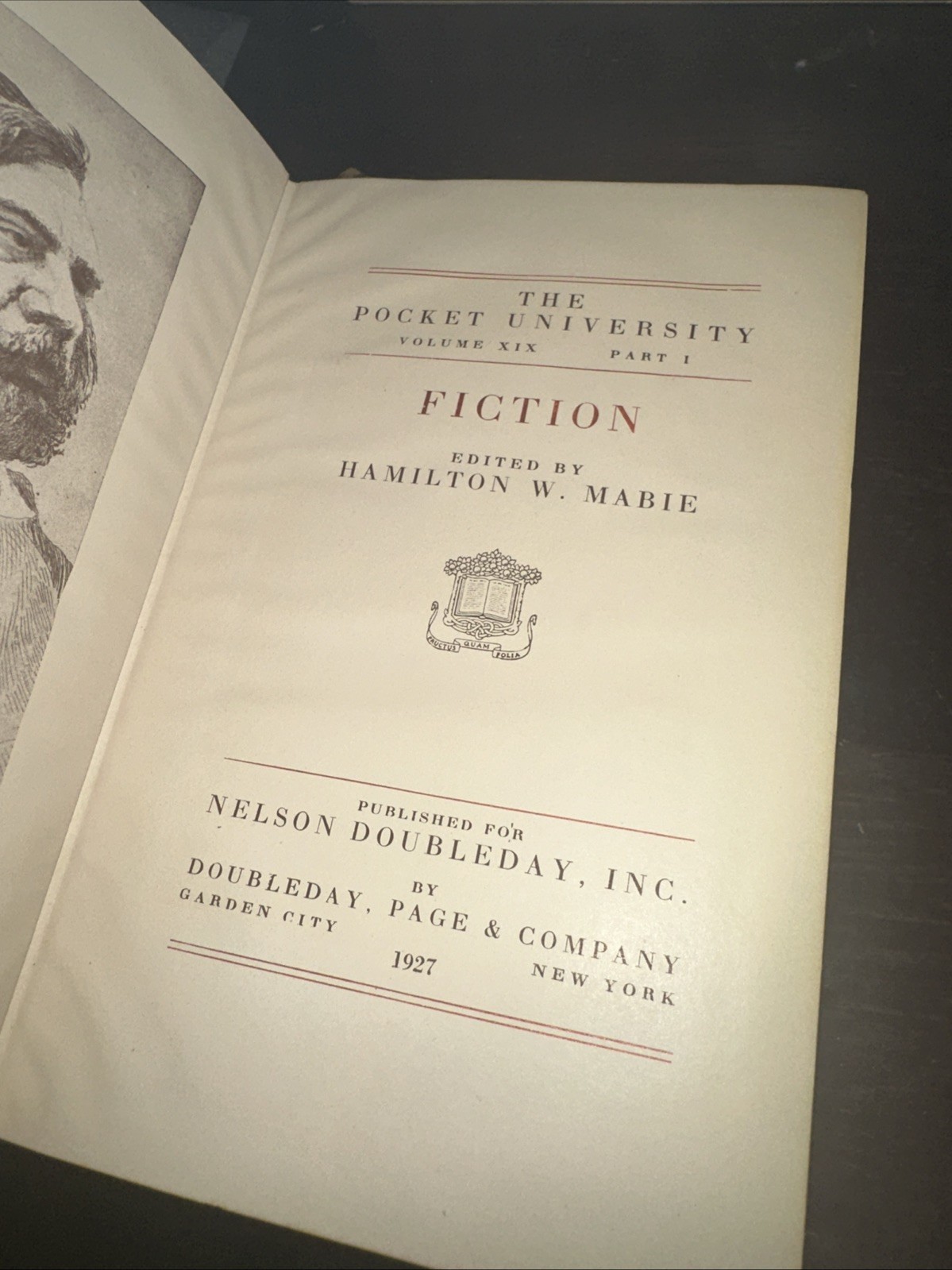 The Pocket University lot of 9 HB books Vintage Antique Set Props 1927 Rare