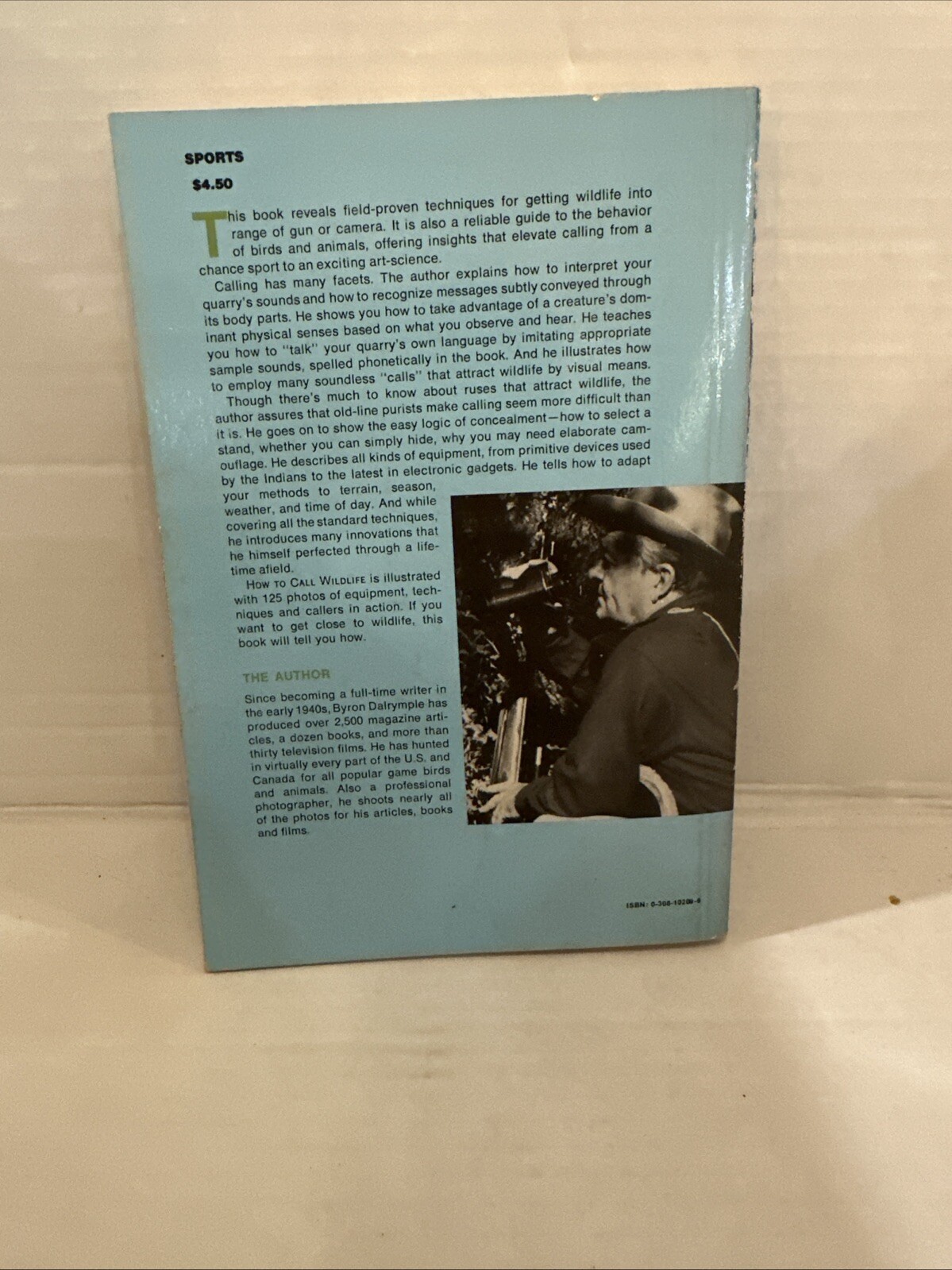 How To Calll Wildlife By Byron W. DALRYMPLE Paperback Book 1978