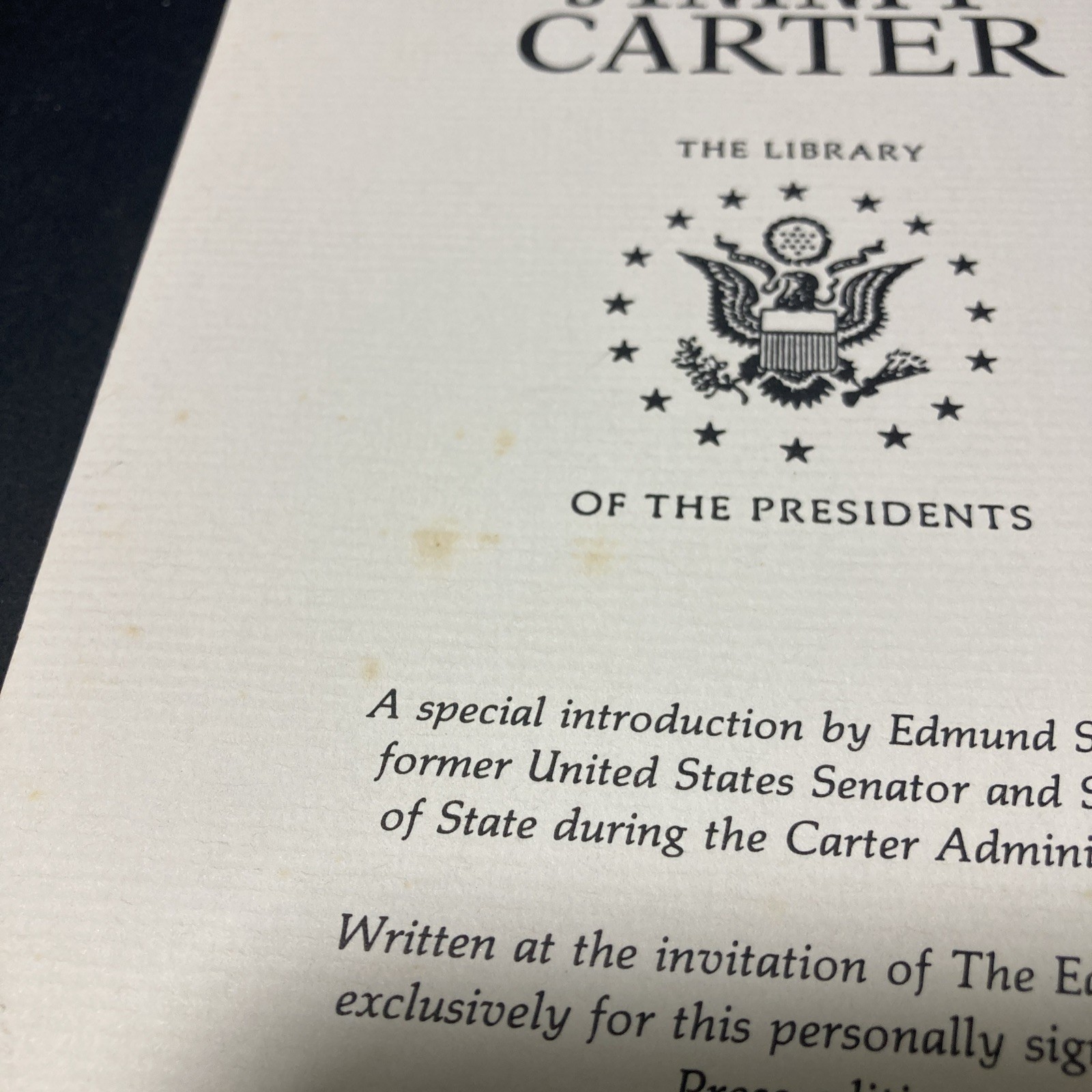 *SIGNED – Easton Press KEEPING FAITH | JIMMY CARTER – Collector’s Edition
