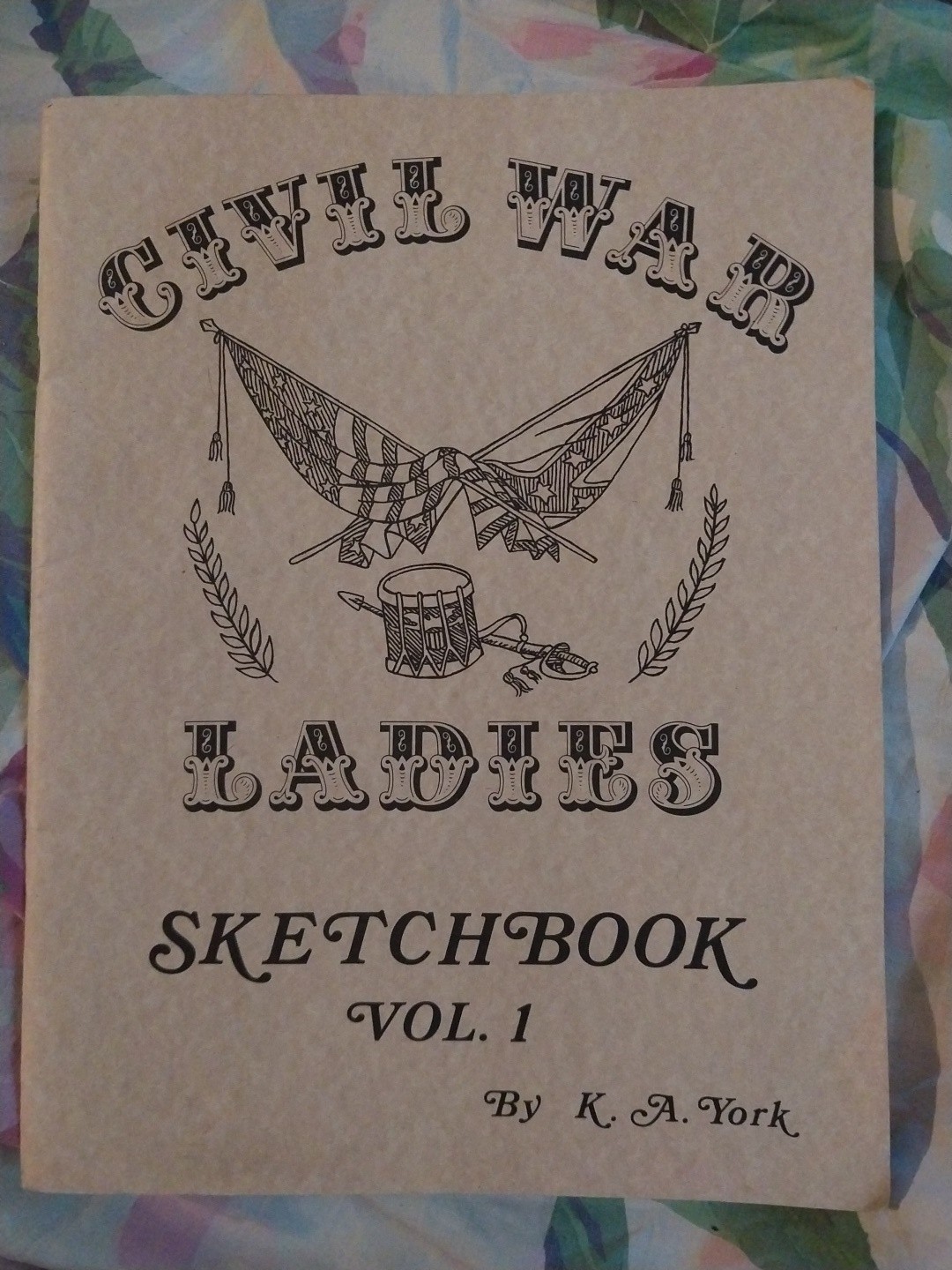 CIVIL WAR LADIES SKETCHBOOK VOL. 1 Sketch Book Hairstyle Fashion Kathleen A York