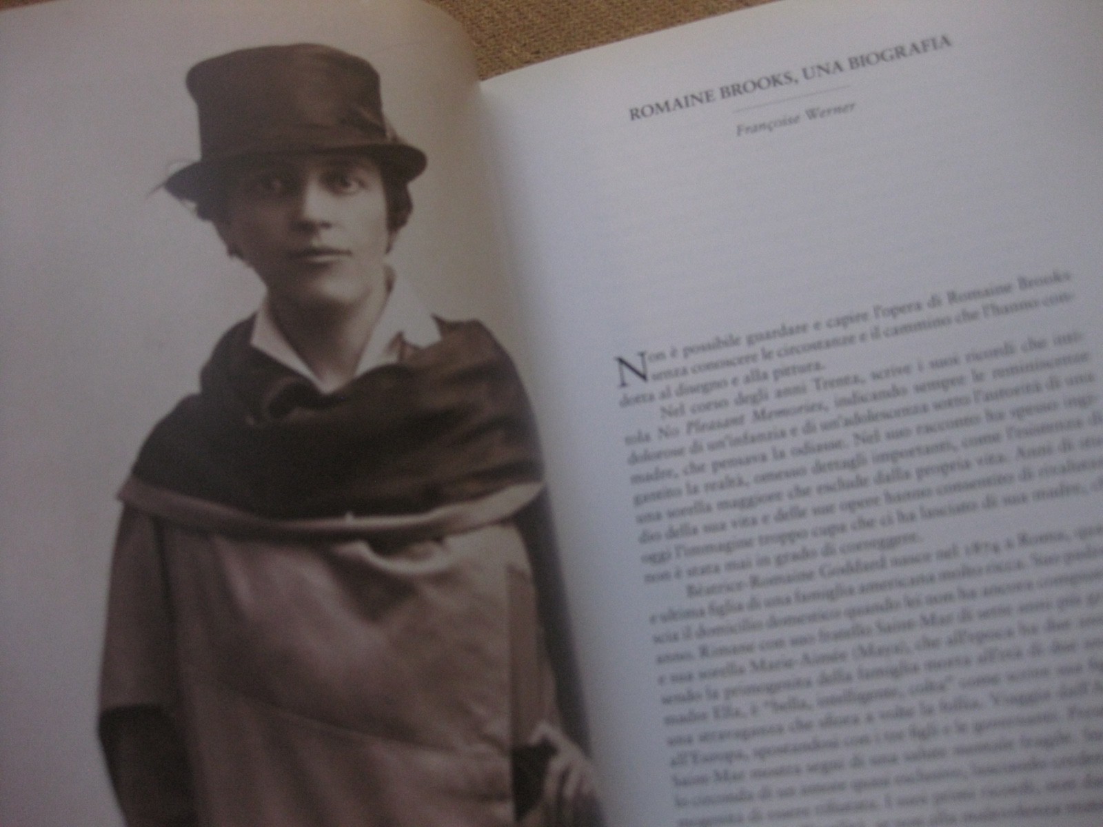 ROMAINE BROOKS – 1st Italian HC 2015 – art photography design