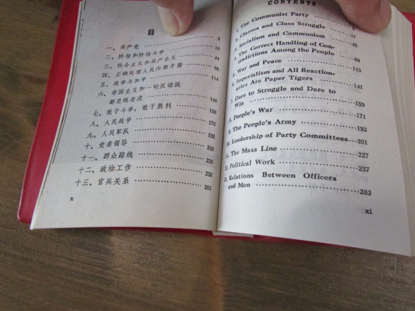 Full Edition Quotations From Chairman Mao Tse-Tung Communist Little Red Book