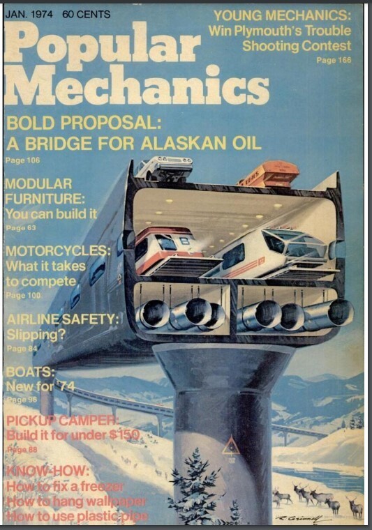 POPULAR MECHANICS 1970S MAGAZINE 120 Select Issue Collection On USB Thumb Drive
