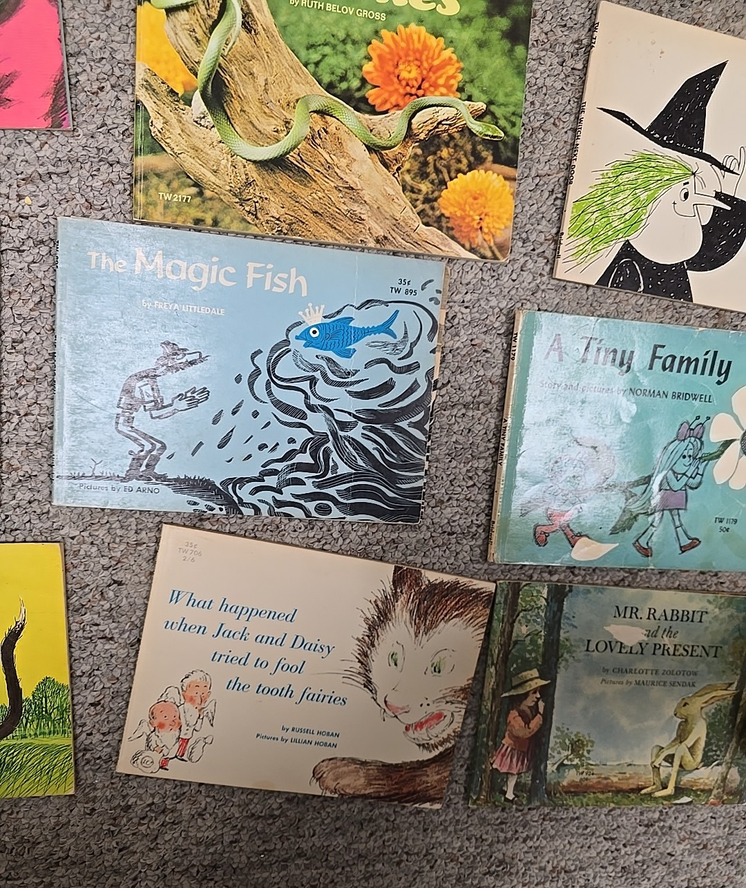 Lot of 14 Vintage Mixed Authors Bedtime Paperback Children’s Story Time Books