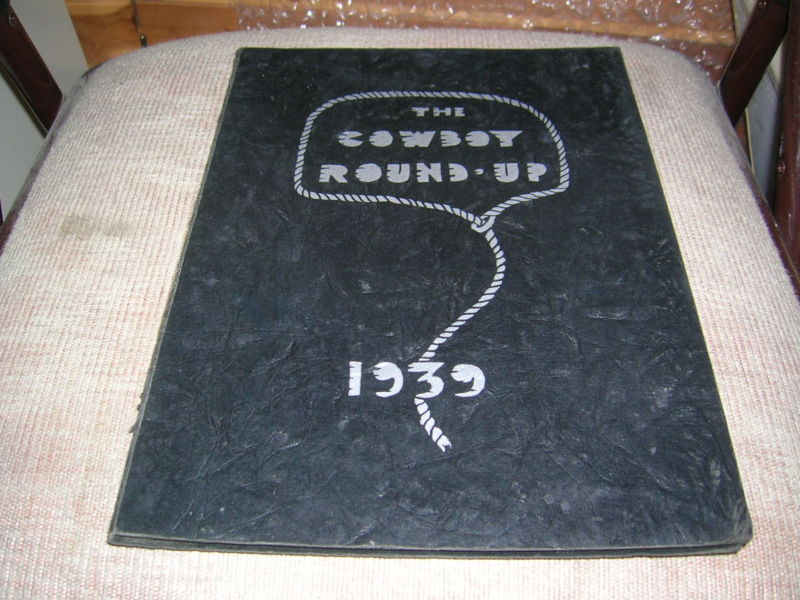 1939 LUBBOCK JUNIOR HIGH YEARBOOK/ANNUAL/JOURNAL/TEXAS