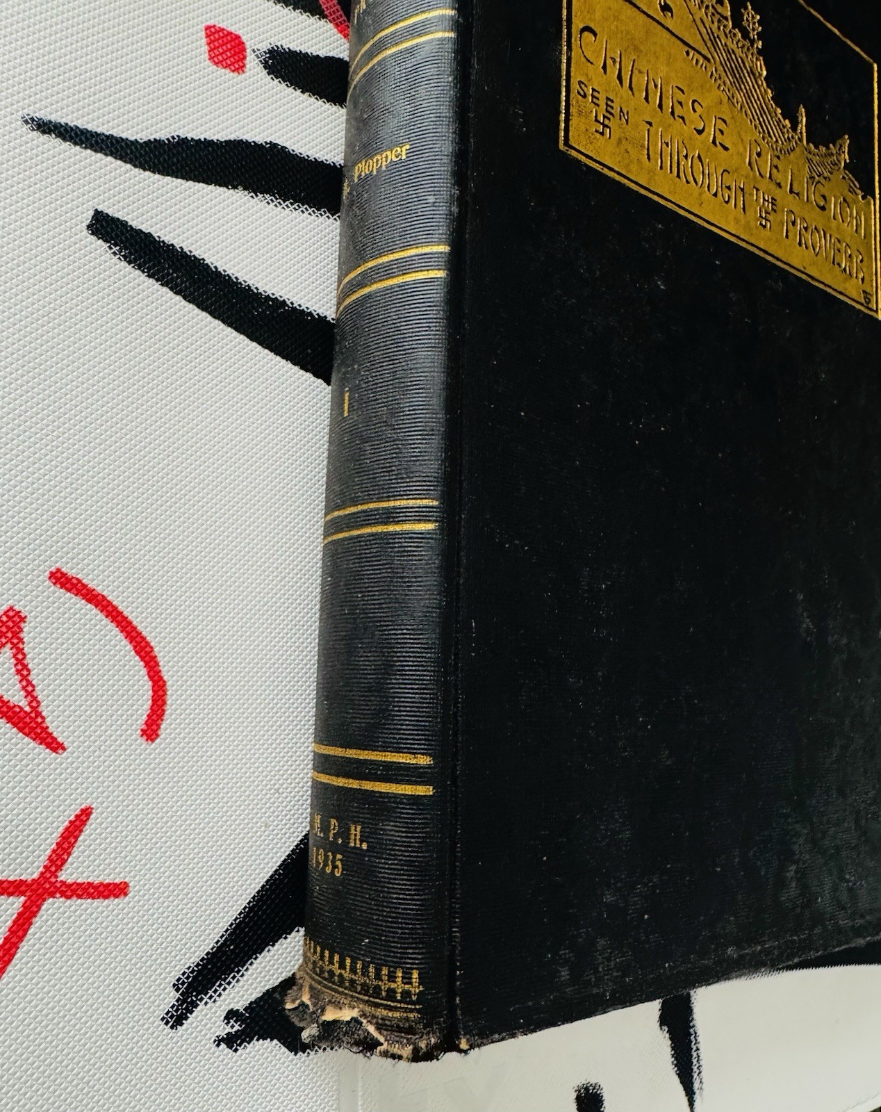 Chinese Religion Seen Through The Proverb 1935 China Press (Plopper) RARE