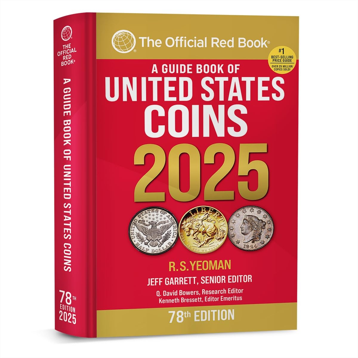 A Guide Book of United States Coins 2025 “Redbook” Hidden Spiral