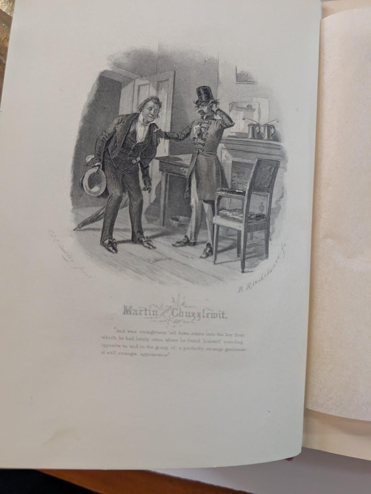 Works Of Charles Dickens, The Life And Adventure Of Martin Chuzzlewit 1894