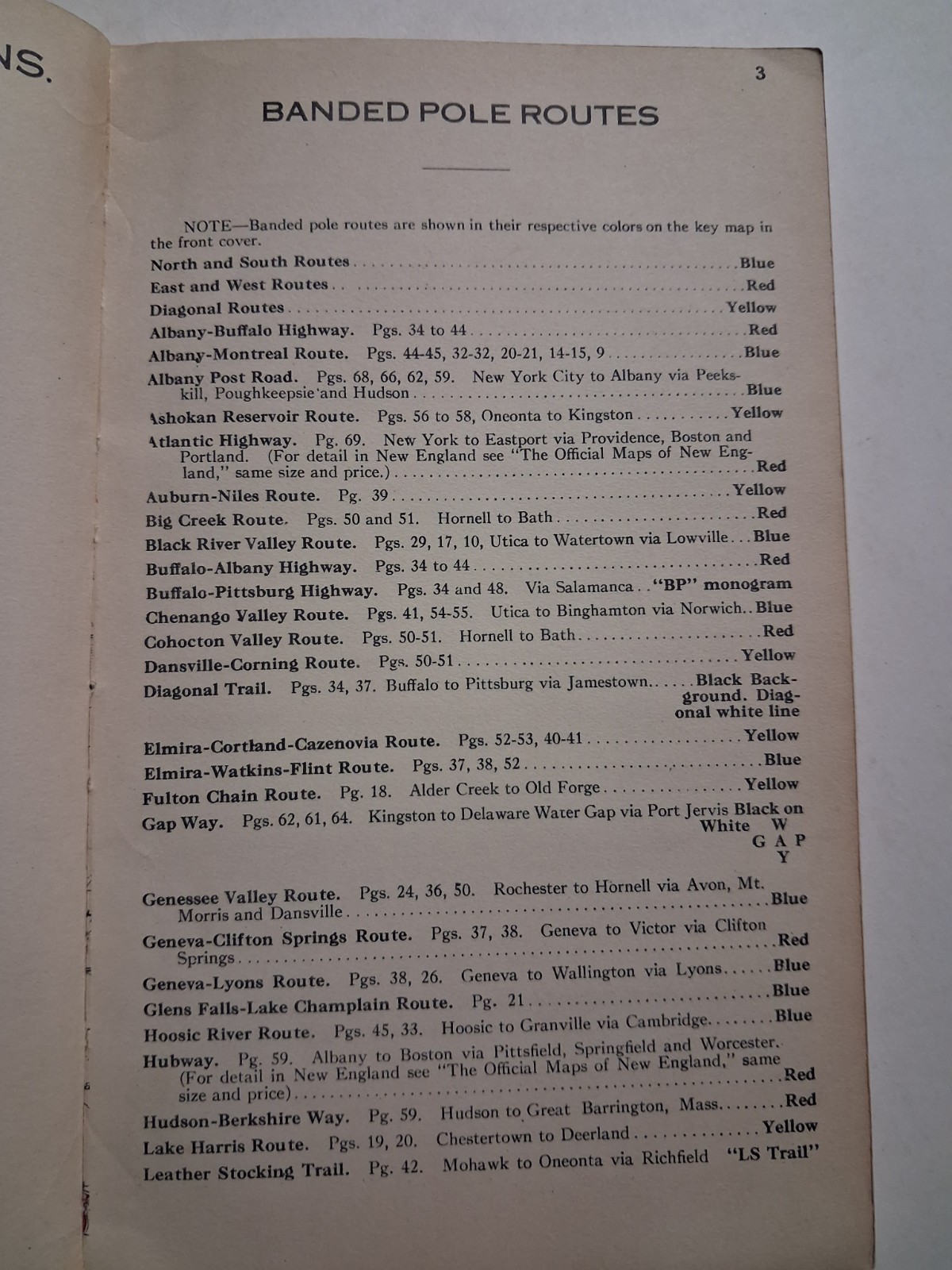 1920s The Official Maps Of NEW YORK antique book