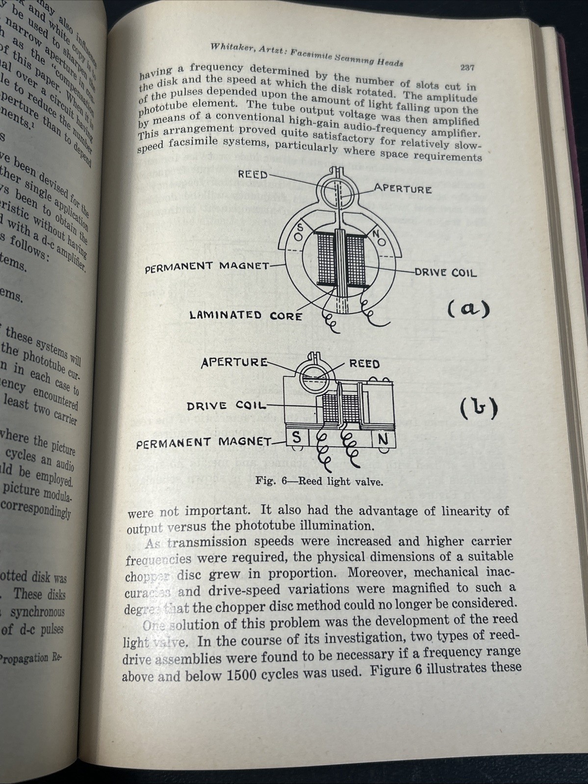 1938 OCTOBER RADIO FACSIMILE SOFTCOVER BOOK VOLUME NO. 1 – RCA