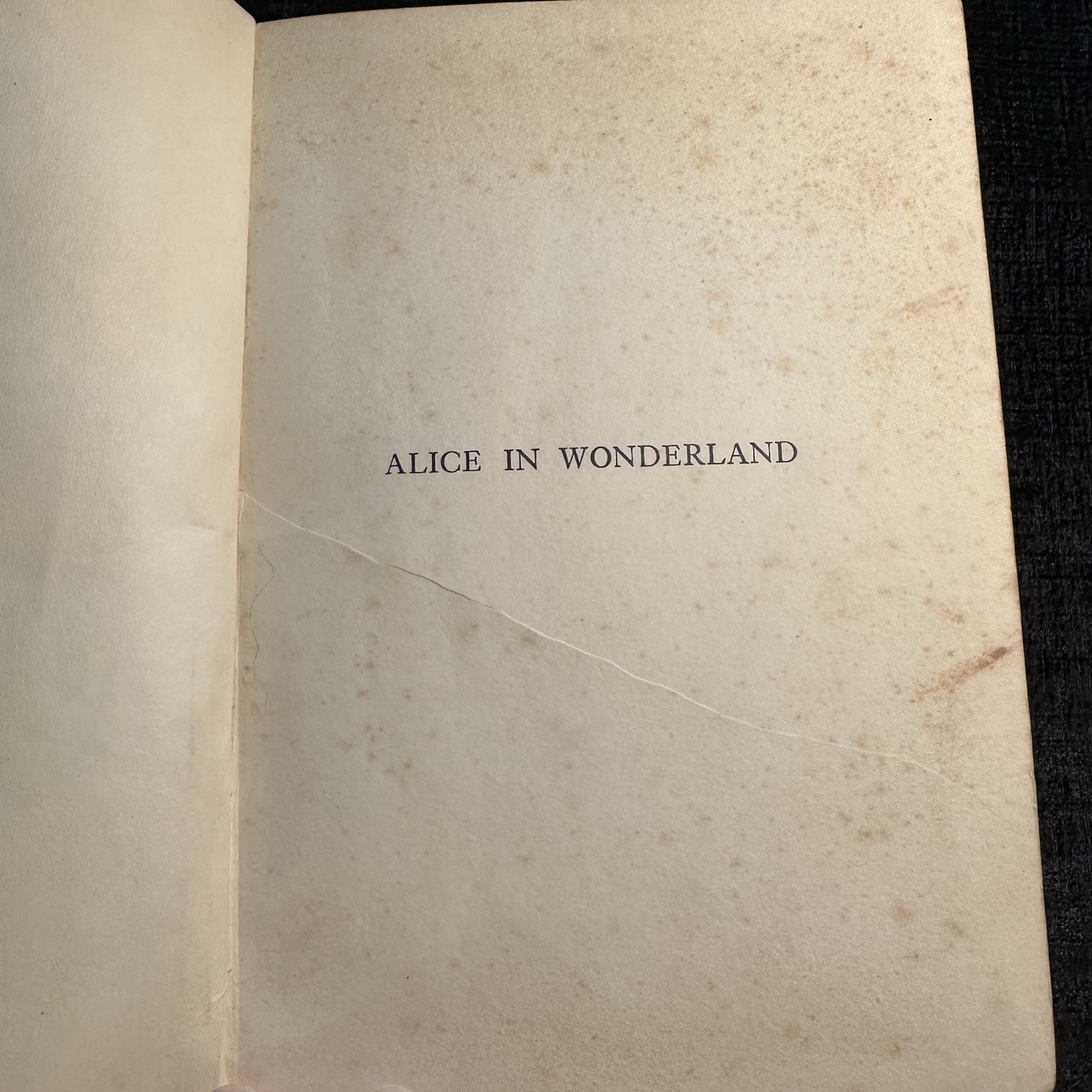 1931 Alice In Wonderland Lewis Carroll Bessie Pease Illus Hardback Vintage Book
