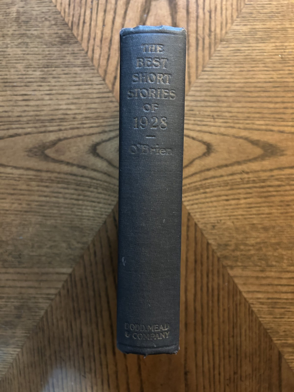 THE BEST SHORT STORIES OF 1928: O’Brien (H. P. Lovecraft entry/biography)