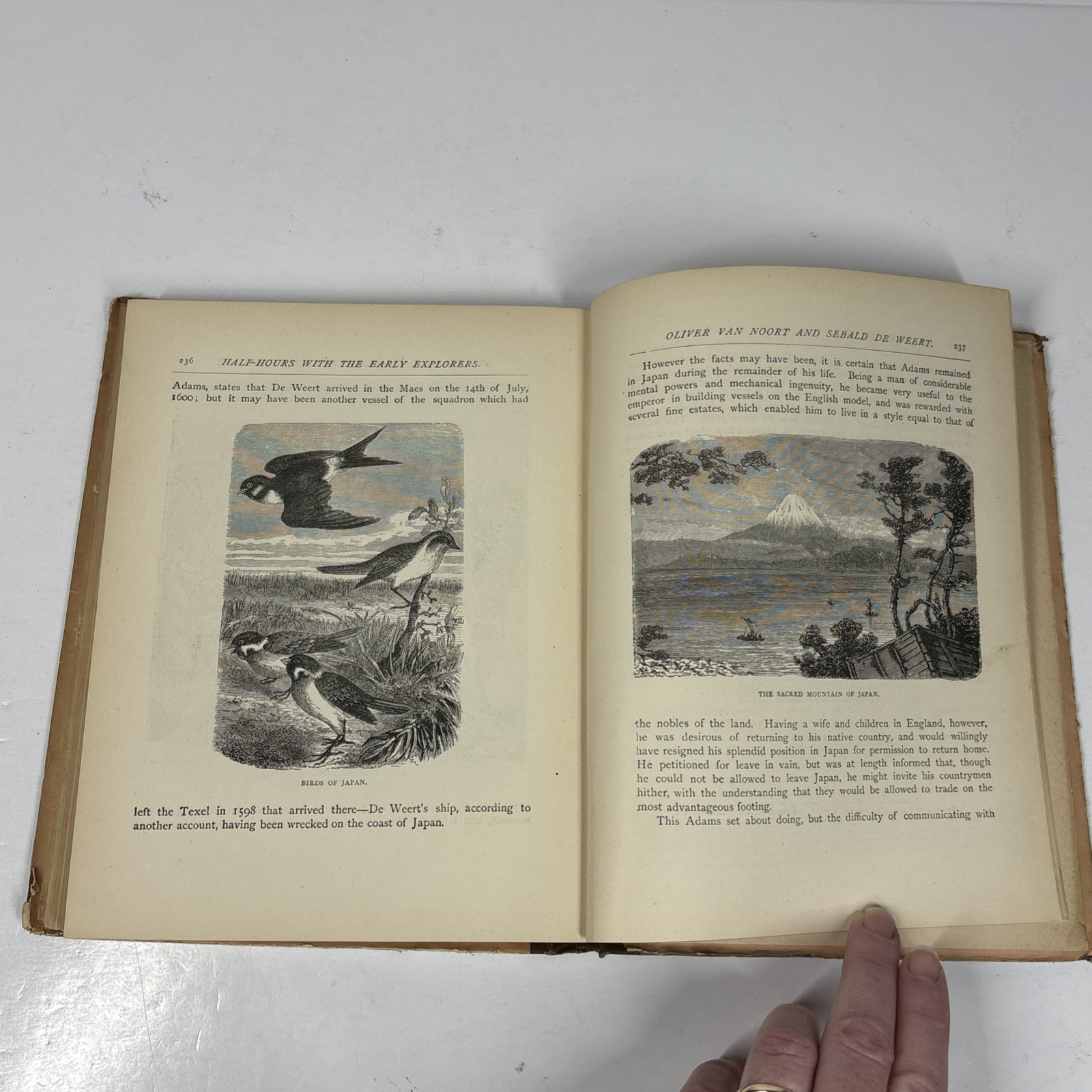 Half Hours with the Early Explorers by Thomas Frost c1887 hardback