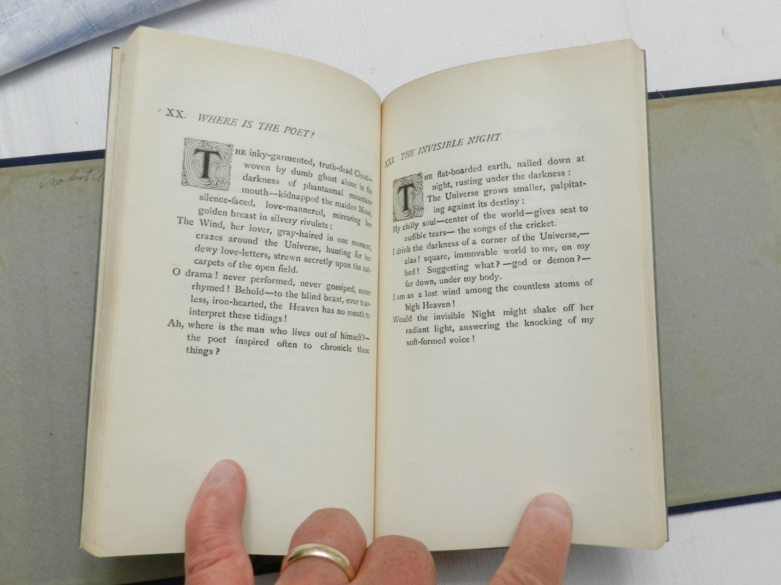 1920, Seen & Unseen, Or Monologues of a Homeless Snail by Yone Noguchi LIM SB EX