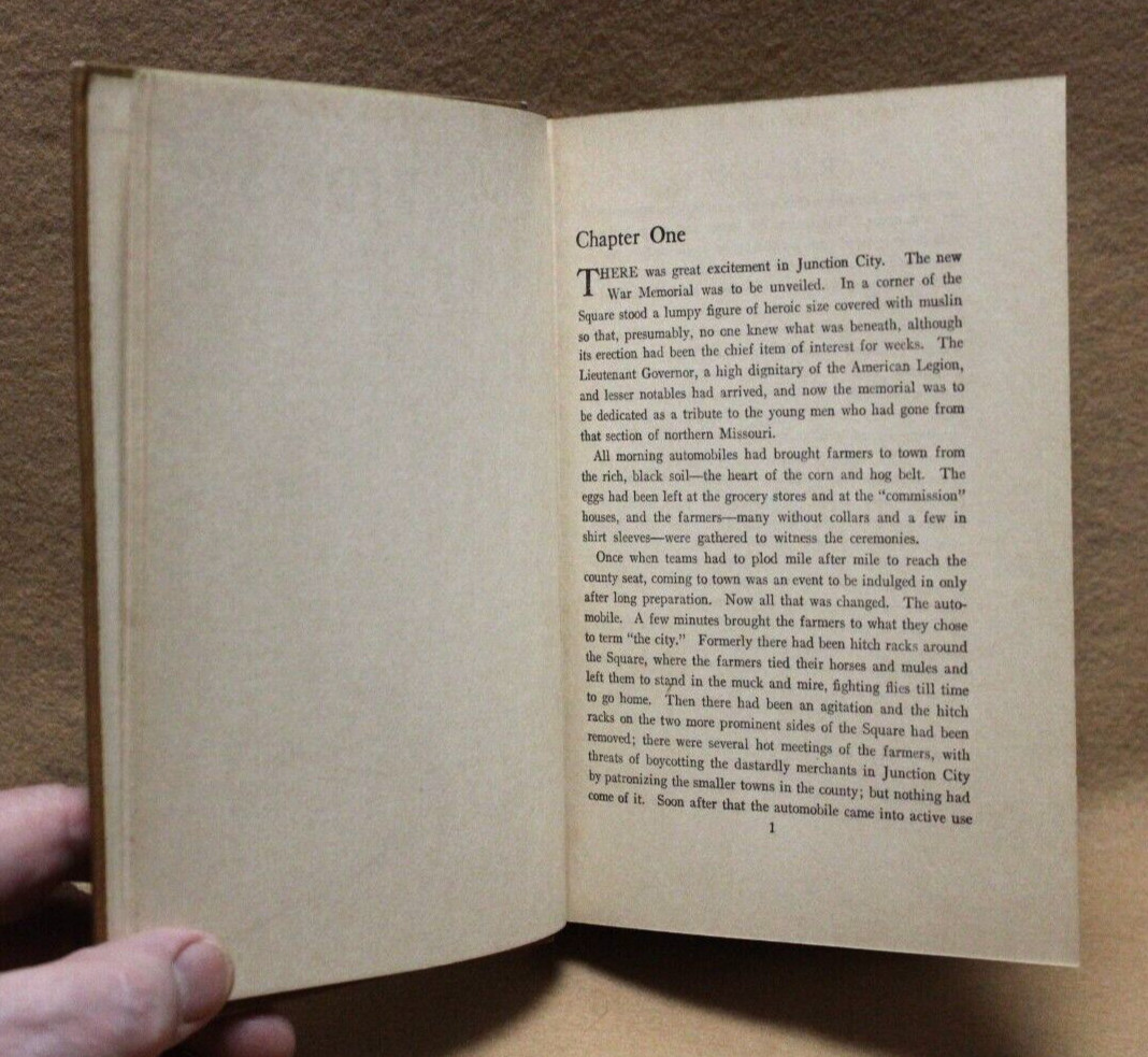 R.F.D. No. 3 by Homer Croy 1st Edition 1924 HC – Harper & Brothers Publishers