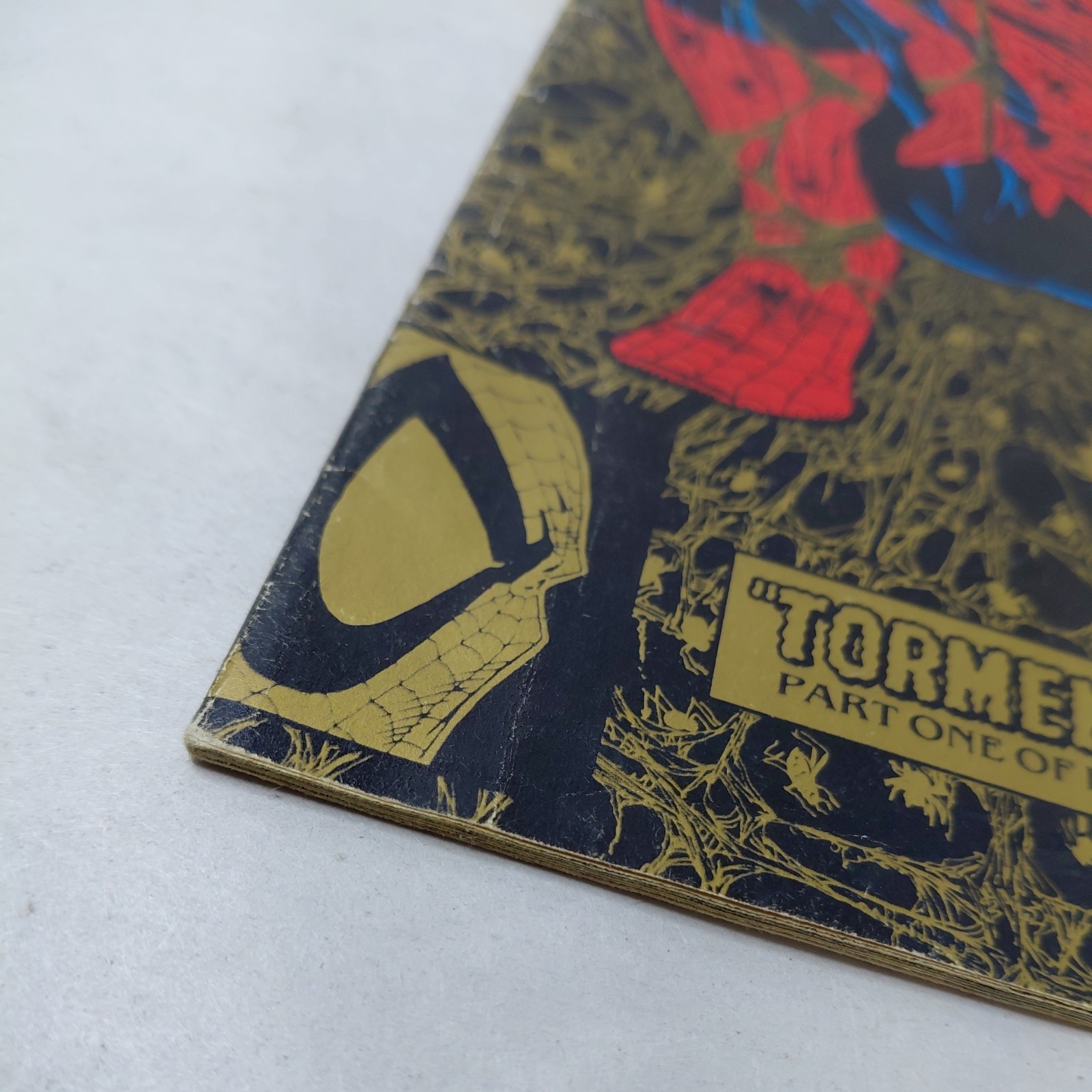 Spider-Man 1st Collector’s Issue Gold McFarlane Cover Torment Part 1 Comic Book