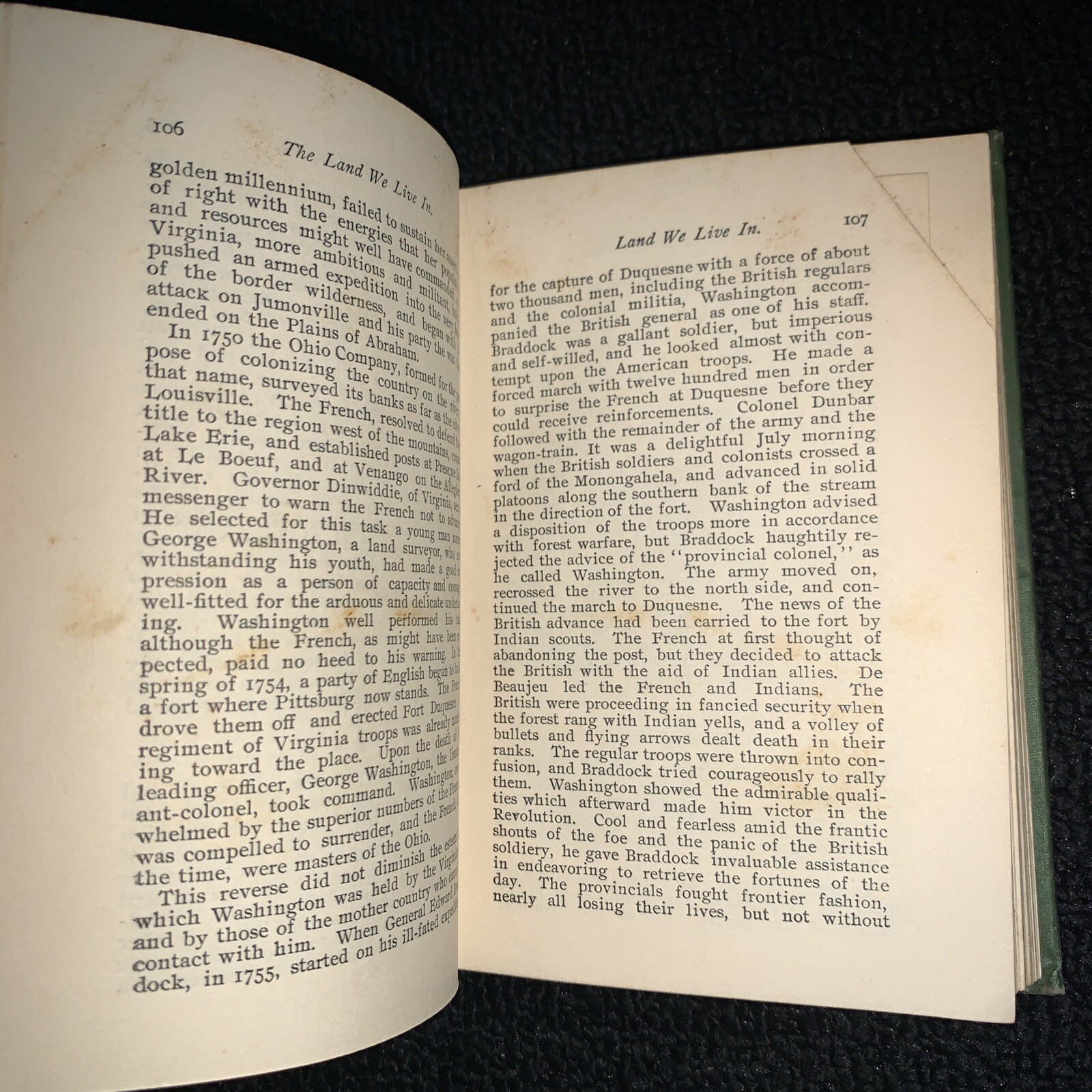 The Land We Live In The Story of Our Country by Henry Mann 1896 Christian Herald