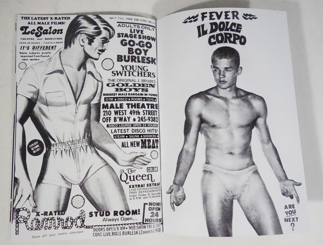 2-Pack! ALL MALE CAST #1/#4 Gay Zine Vintage Gay Magazine 70s Culture Sleaze Art