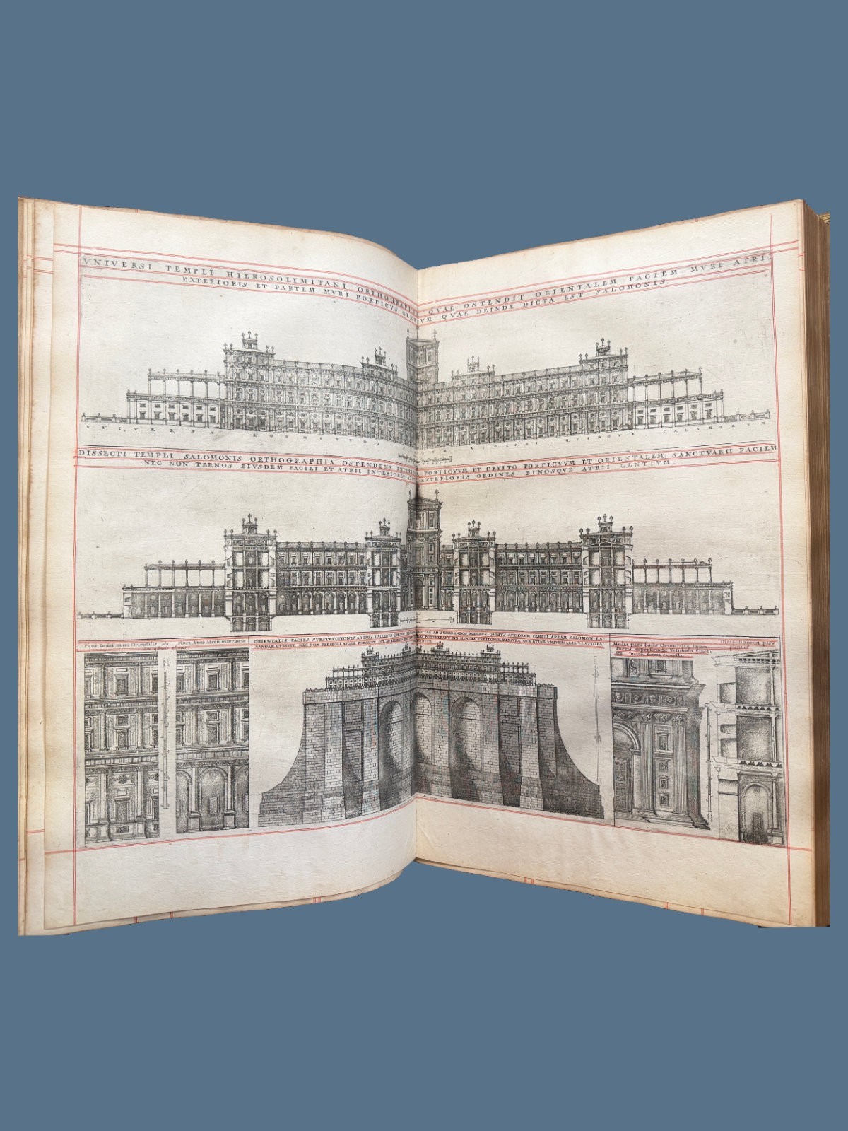 1660 John Field’s Restoration Bible with Double Engraved Plates King James Folio