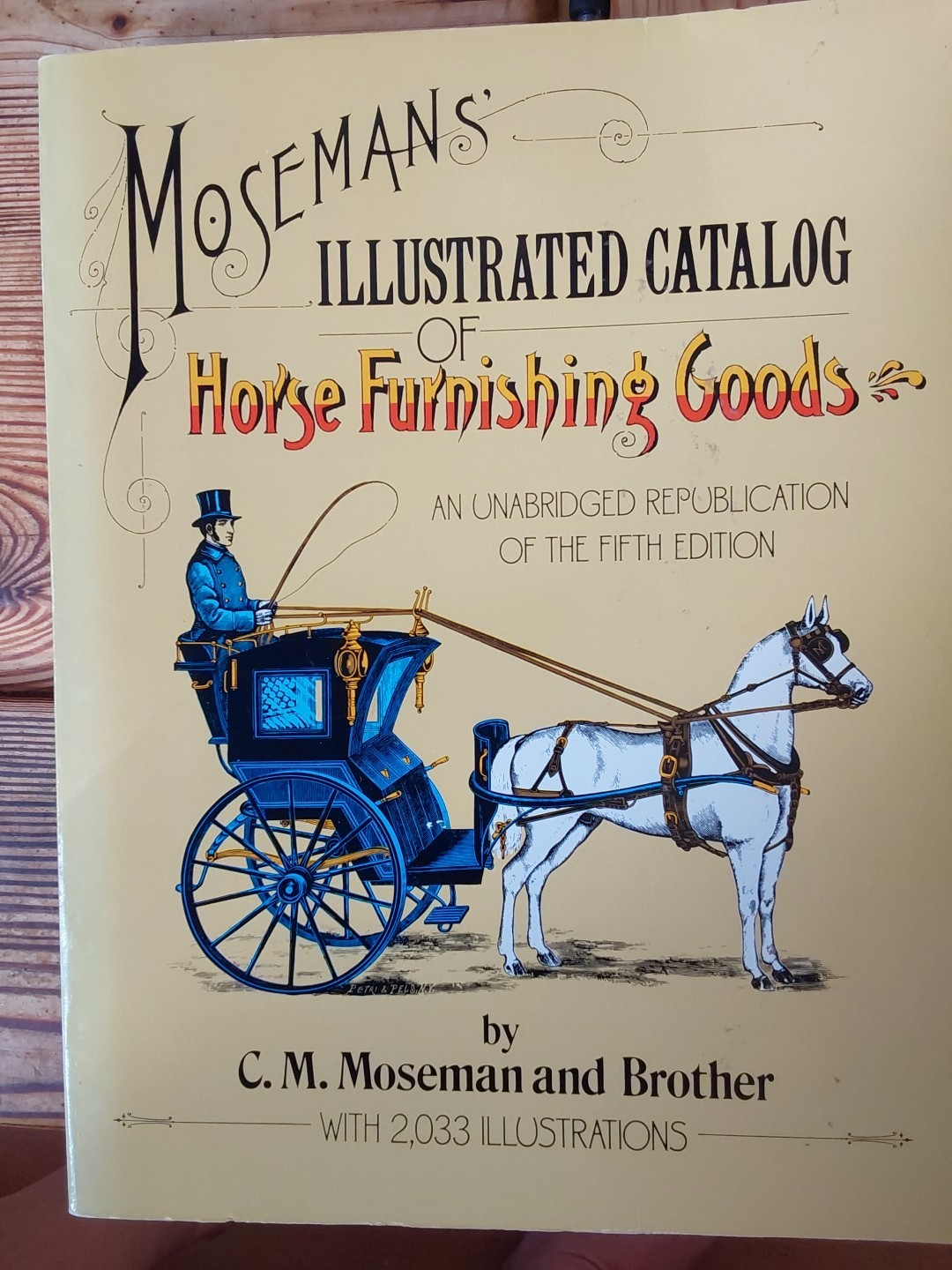 Mosemans’ Illustrated Catalog of Horse Furnishing Goods 1987 Softcover Nice!