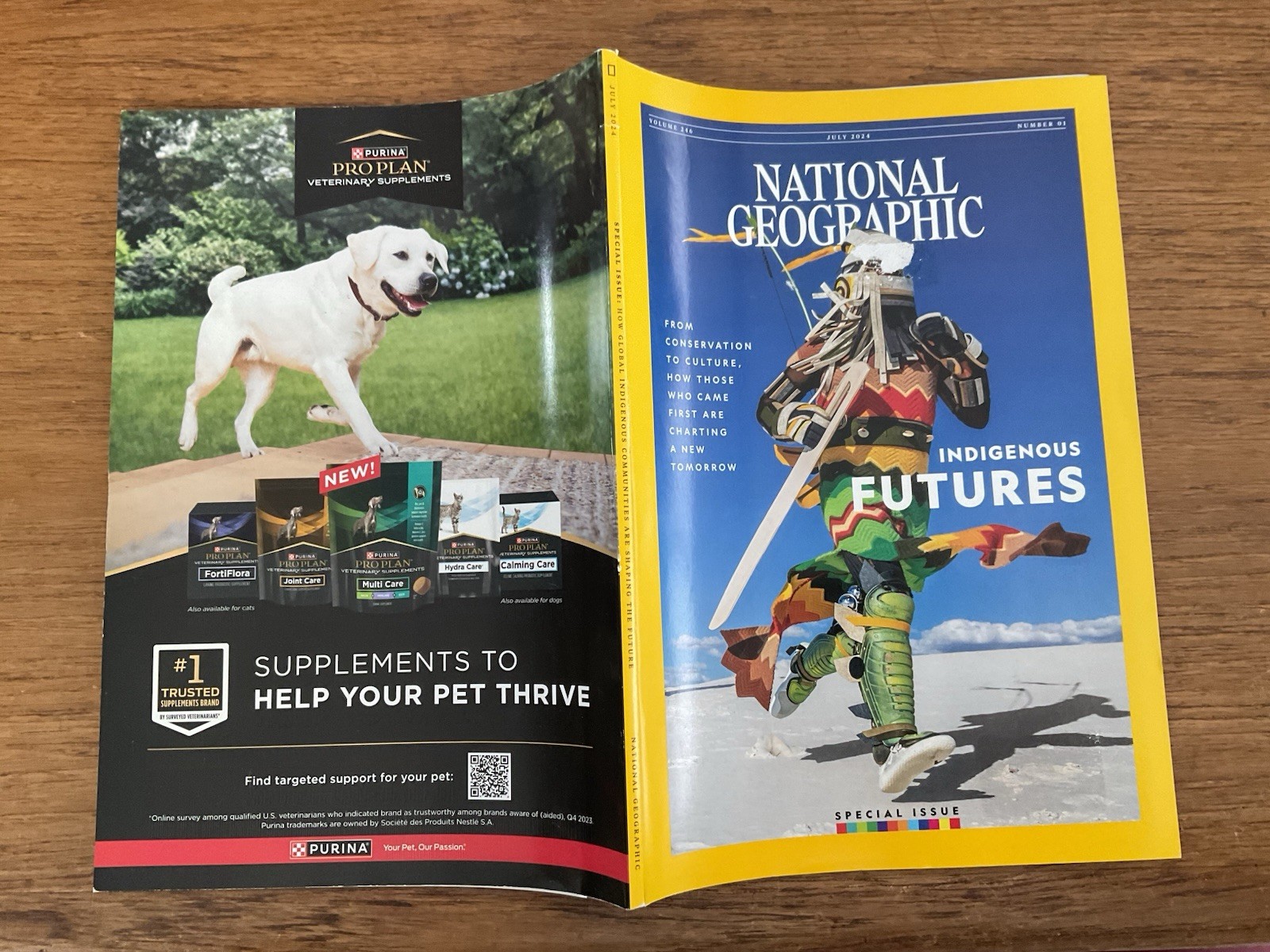 National Geographic Magazine~2024 July~indigenous futures~stewardship~culture