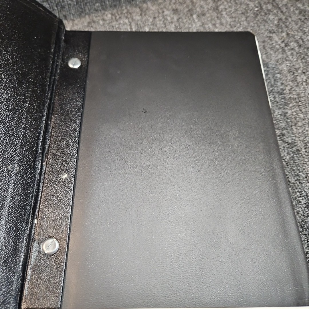 VINTAGE Holy Bible KJV Loose Leaf Edition Journaling Riverside Publishers