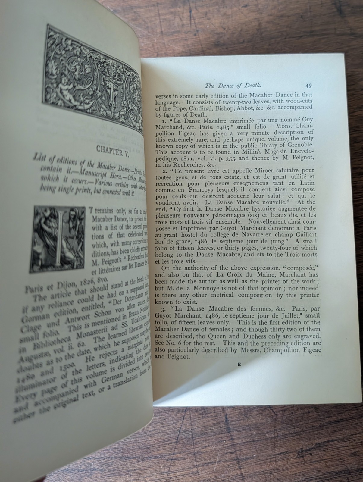 Rare 1896 ~ DANCE OF DEATH ~ Holbein’s / HARDCOVER BIBLE OCCULT WITCHCRAFT book