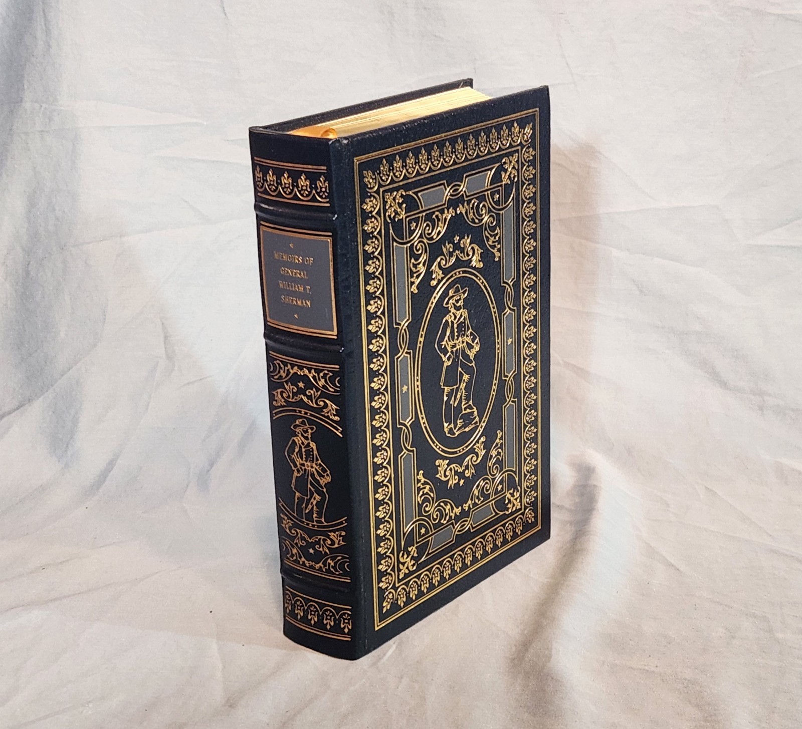 Easton Press Civil War Library: Memoirs of General William T. Sherman. Leather.
