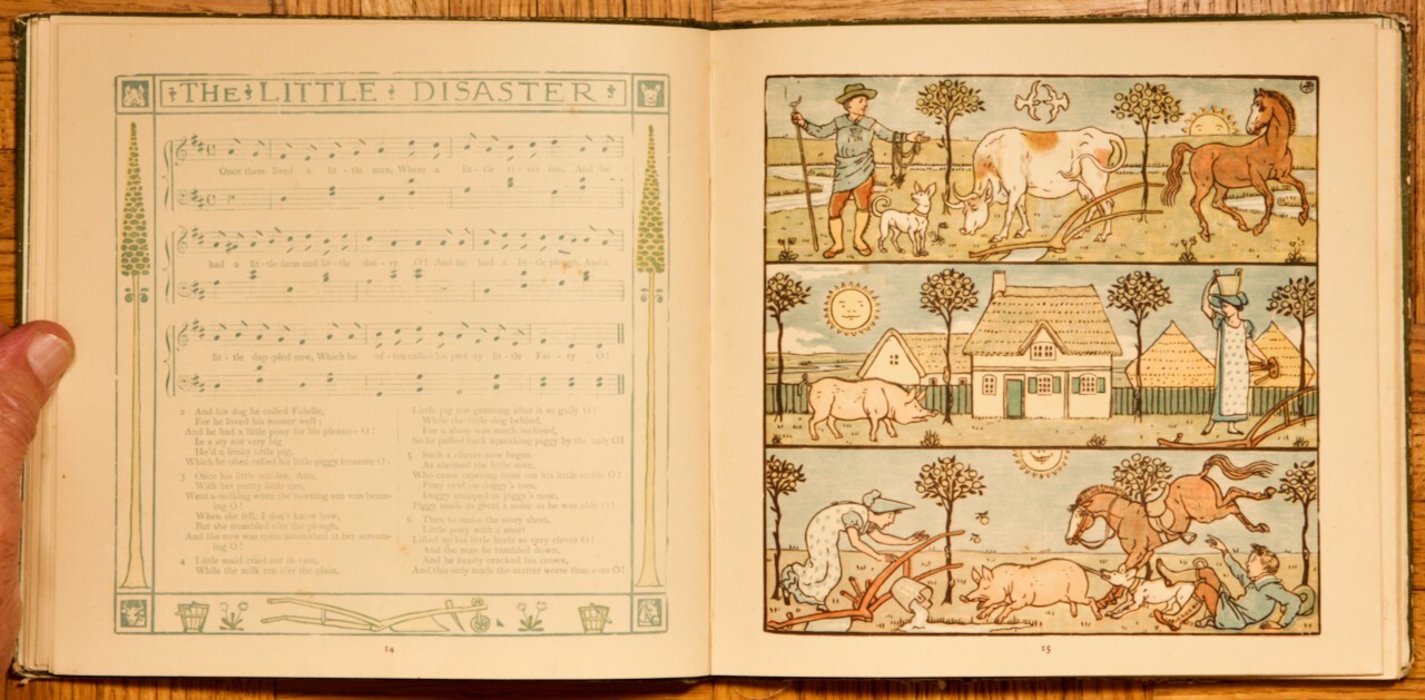 1878? 1st? HC; The Baby’s Bouquet by Walter Crane; Frederick Warne & CO.