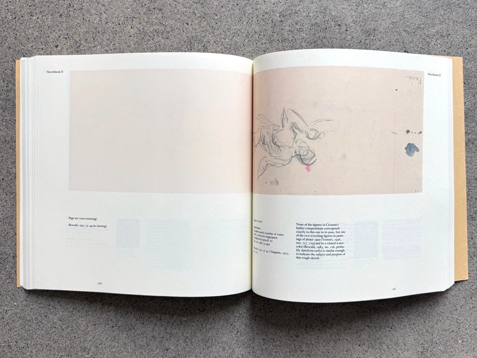 Paul Cezanne Two Sketchbooks 1989 Philadelphia Museum Tarn Ex Libris