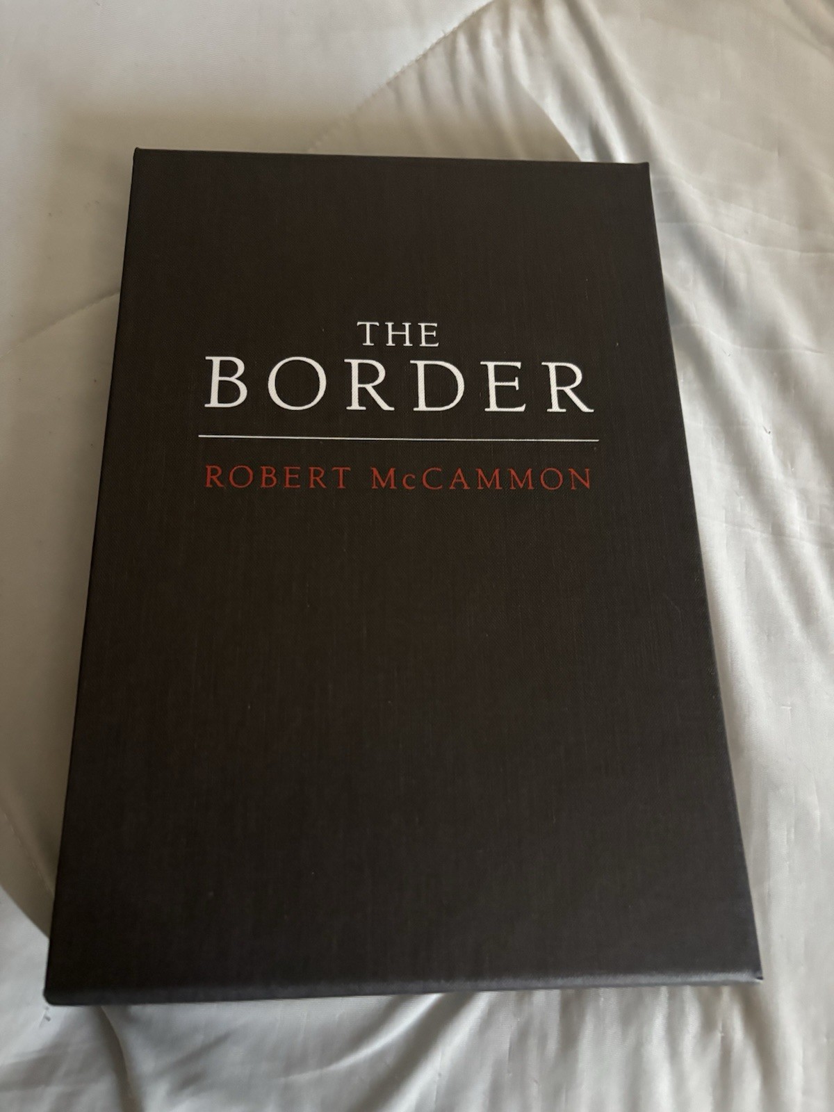 Robert McCammon, The Border! Signed/Limited! F/F