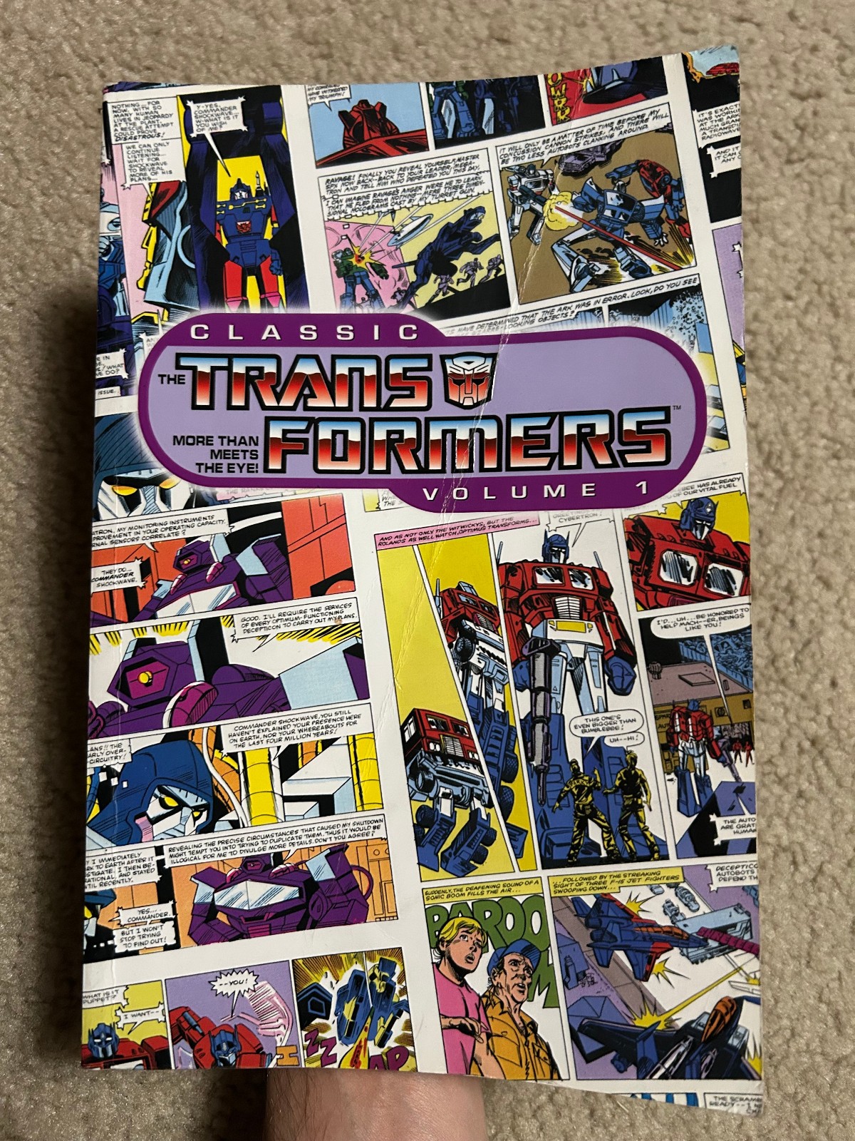 CLASSIC TRANSFORMERS VOLUME 1 TPB TRADE PAPERBACK 2011 IDW Comic Book
