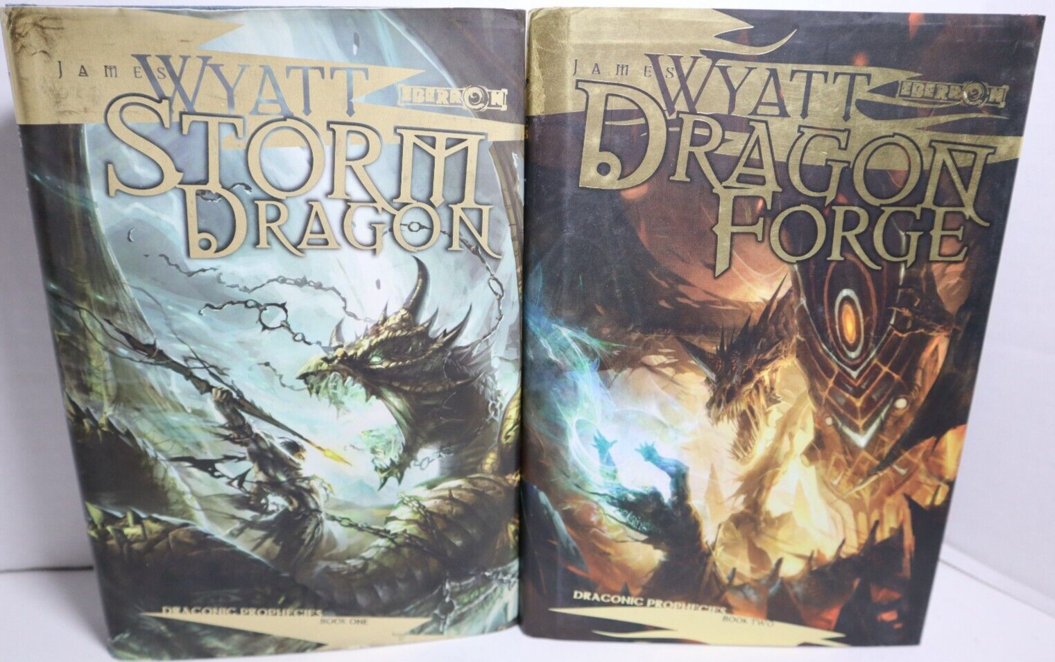 D&D Eberron Novels James Wyatt Draconic Prophecies Book Trilogy EXC 1st Print