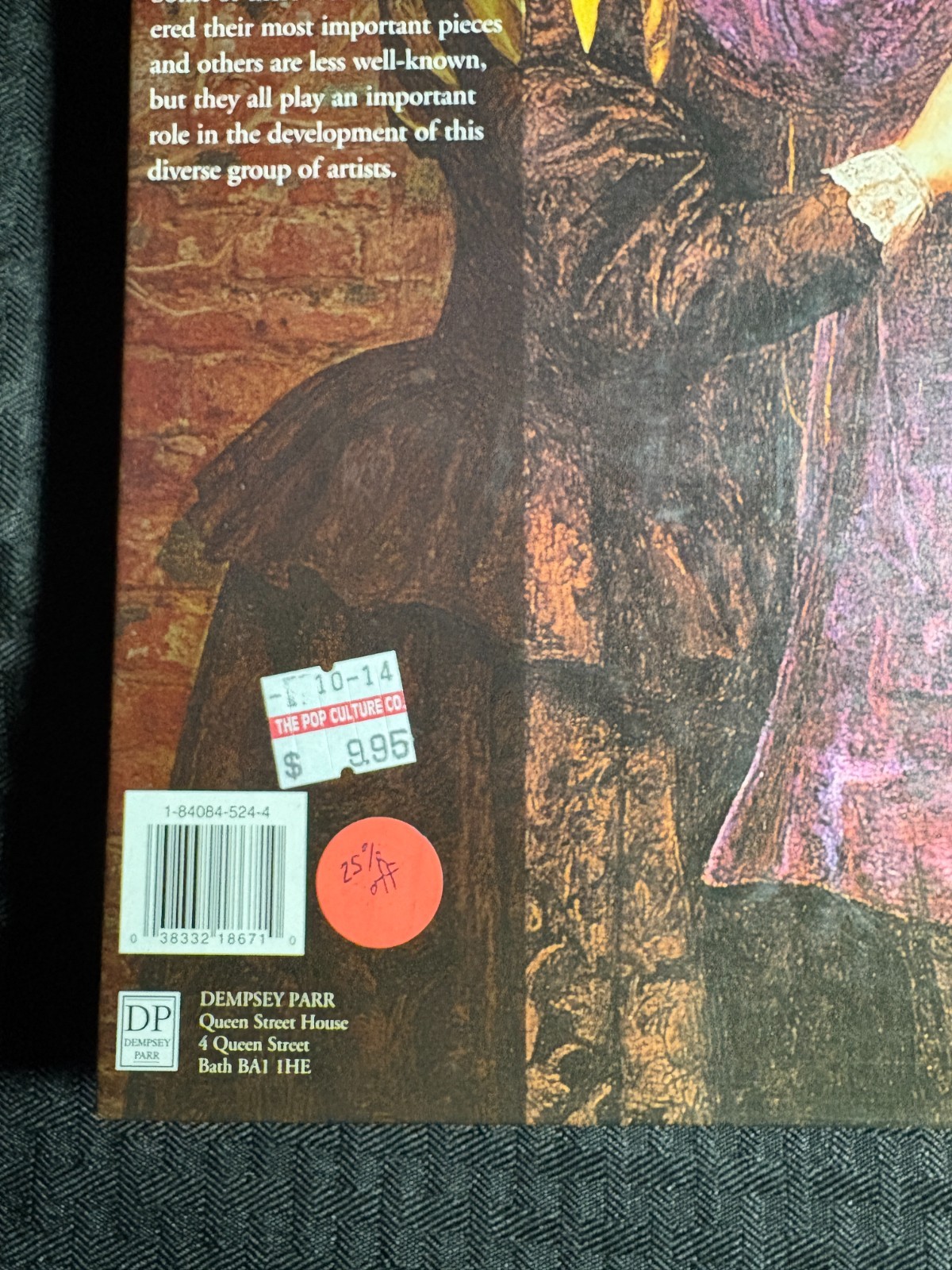 2000 ESSENTIAL PRE-RAPHAELITES by Lucinda Hawksley GC FN+ 6.5 Dempsey Park