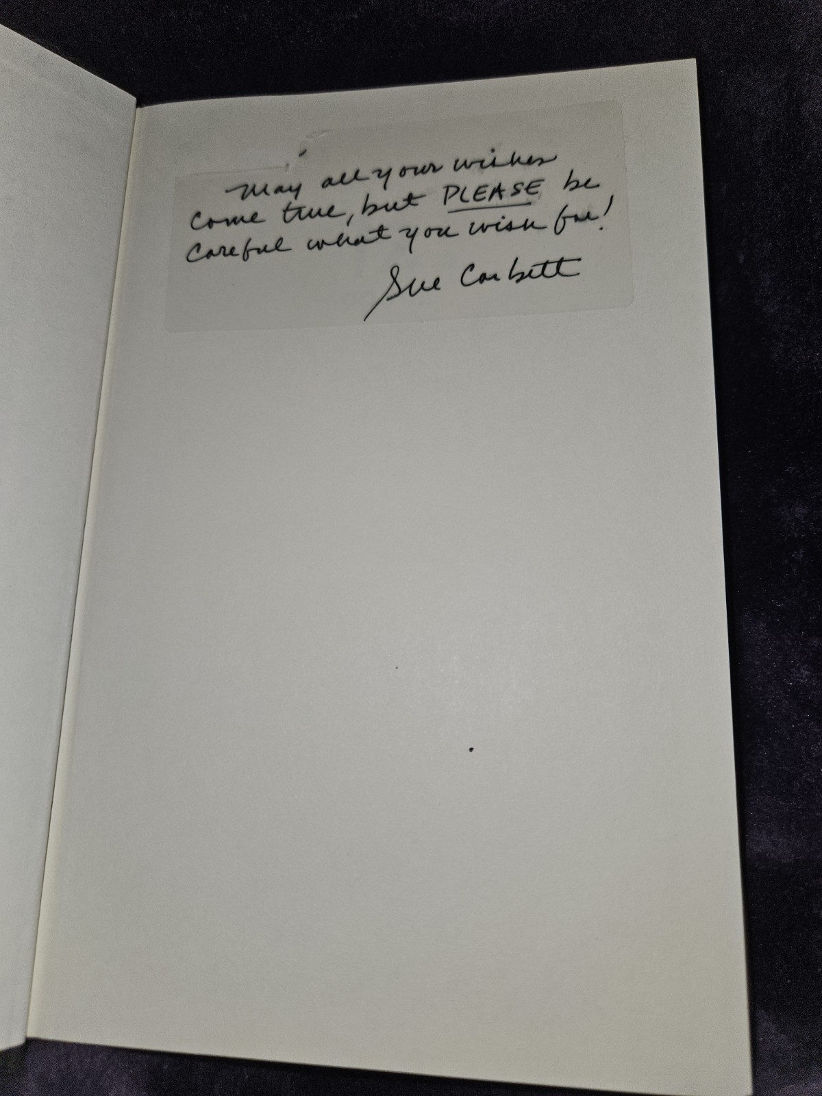 Sue Corbett 12 Again HC DJ 2002 1st Ed Signed Inscribed Juvenile Mystery