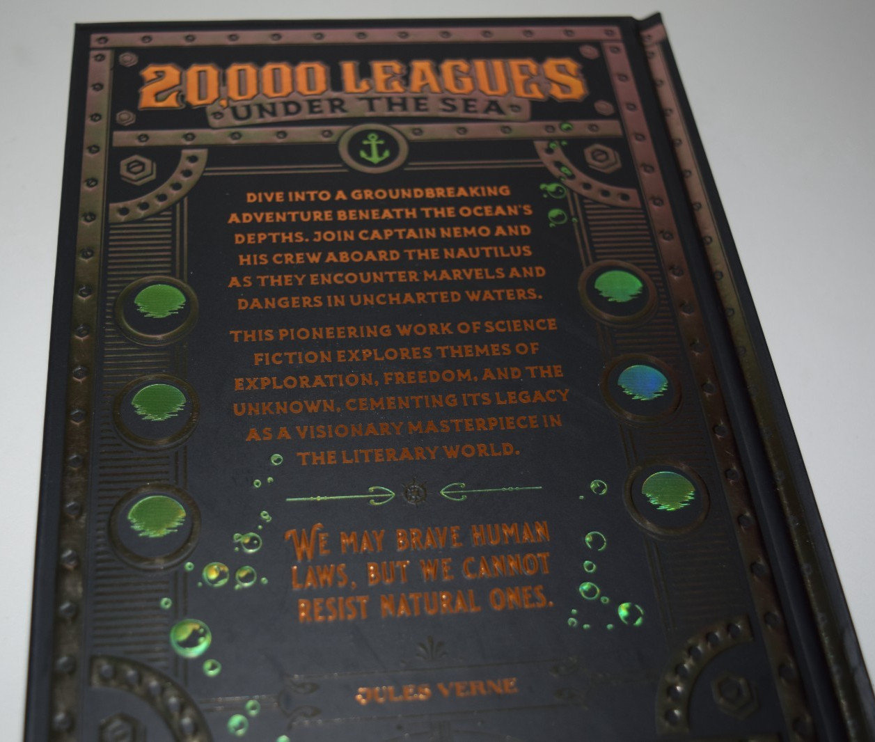 NEW 20,000 Leagues Under The Sea Jules Verne Collectible Hardcover