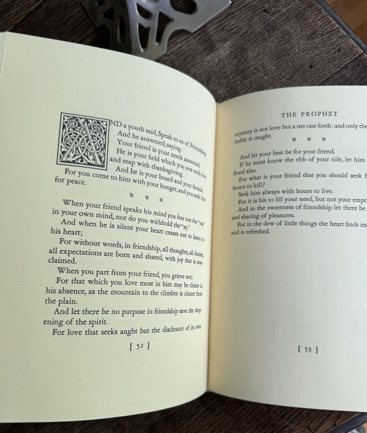 Kahlil Gibran The Prophet 1976 Deluxe Edition Alfred Knoff Illustrated Slip Case