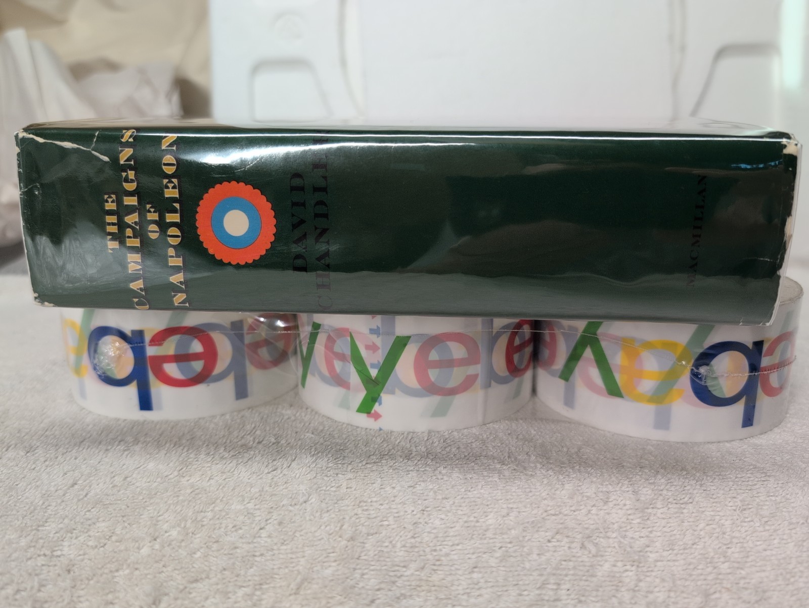 THE CAMPAIGNS OF NAPOLEON by David G. Chandler (BCE) Book Club Edition + Mylar!!