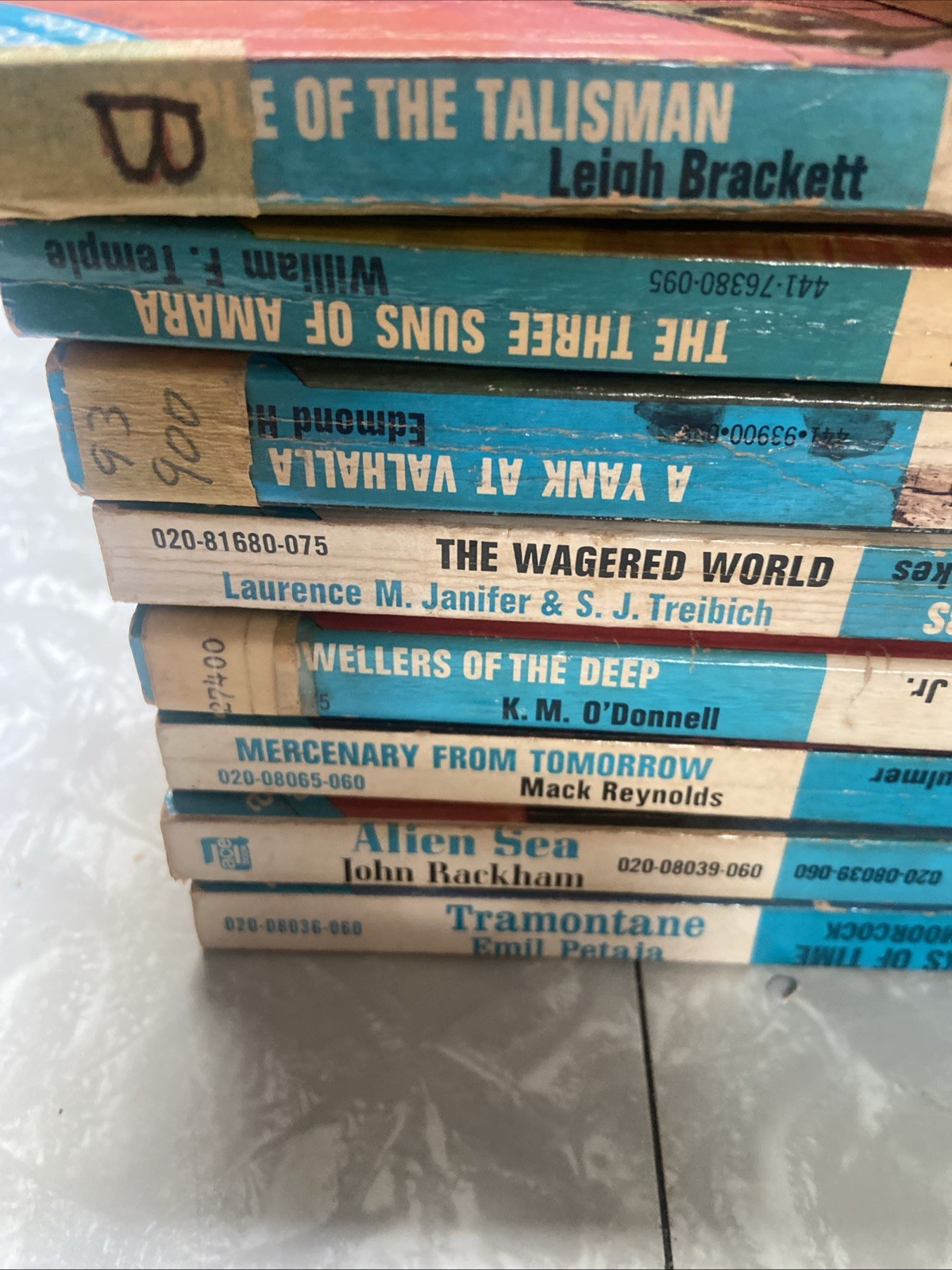 Vintage Ace Double Paperbacks SCI-FI lot of 24 science fiction novels 1960s