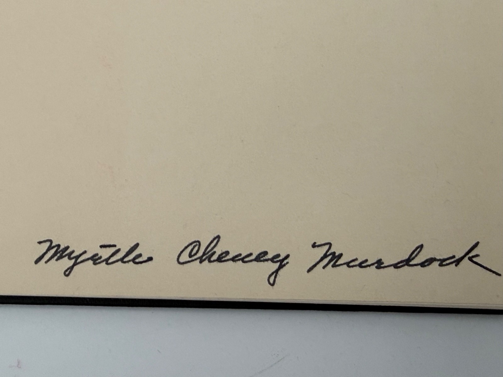 Signed Murdock National Statuary Hall 1955 + Capitol Ephemera Brumidi Letter