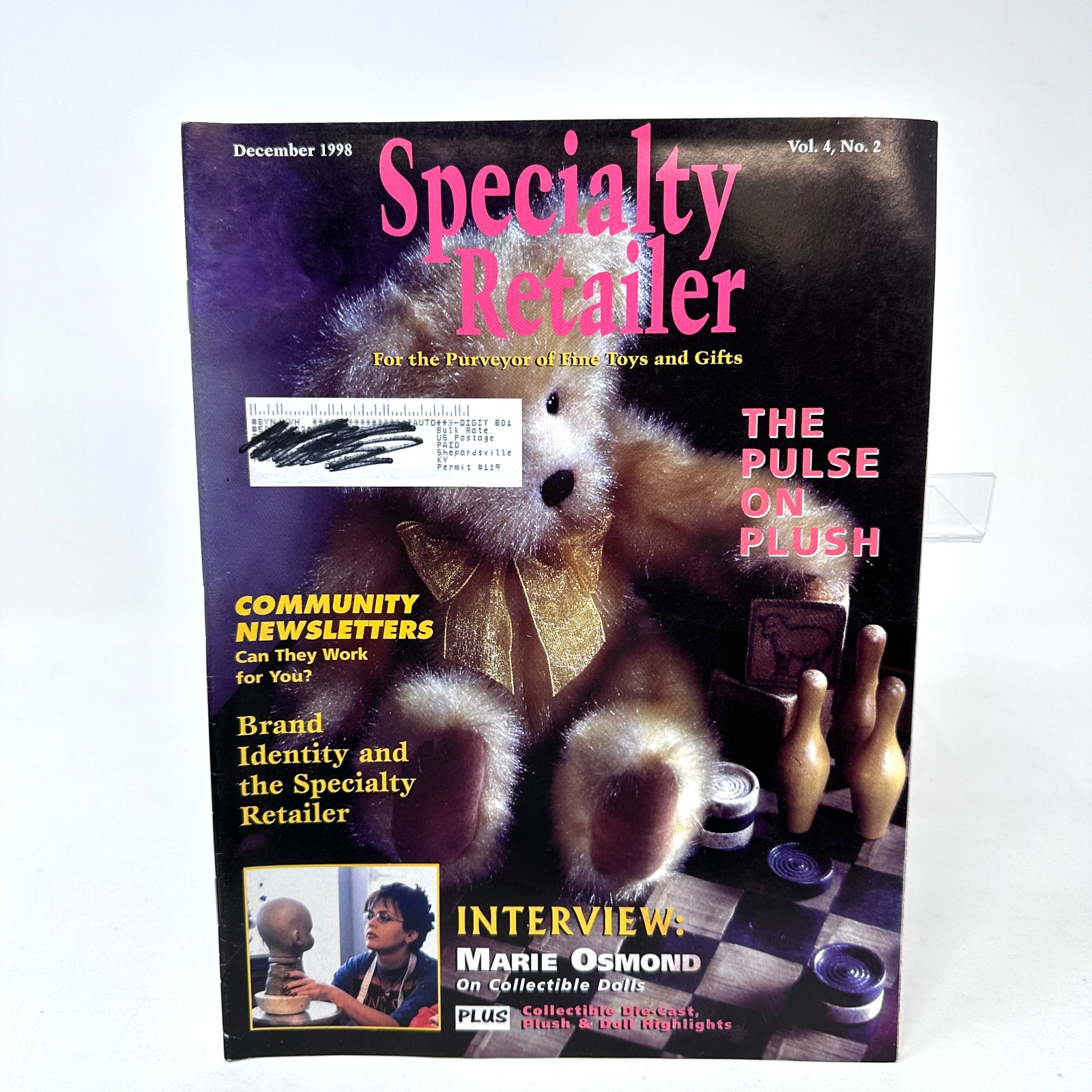 Specialty Retailer Catalog Magazine Technology Toys Gifts December 1998 Vintage